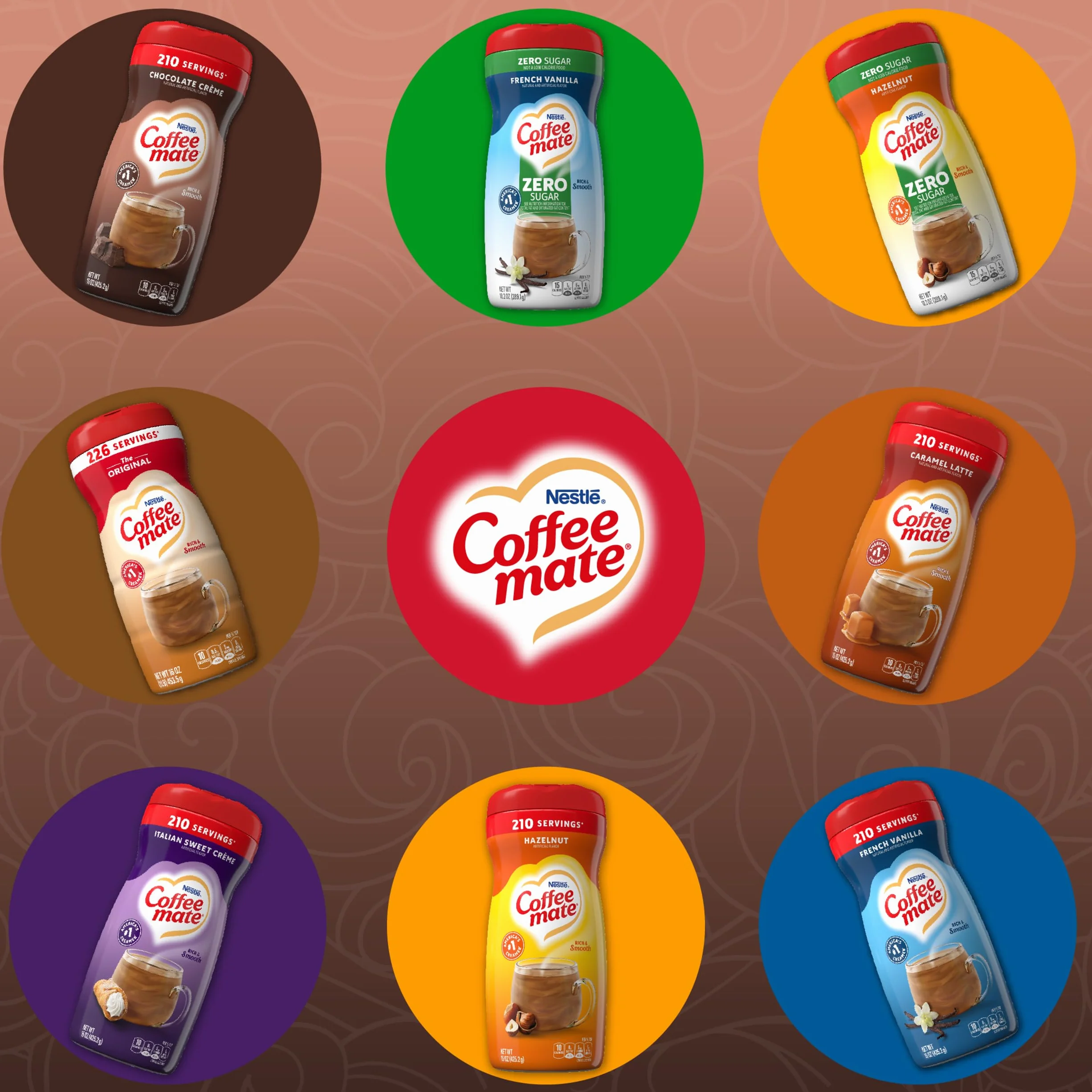 Nestle Coffee-Mate Creamy Chocolate, 1 opakowanie (1 x 425 g)