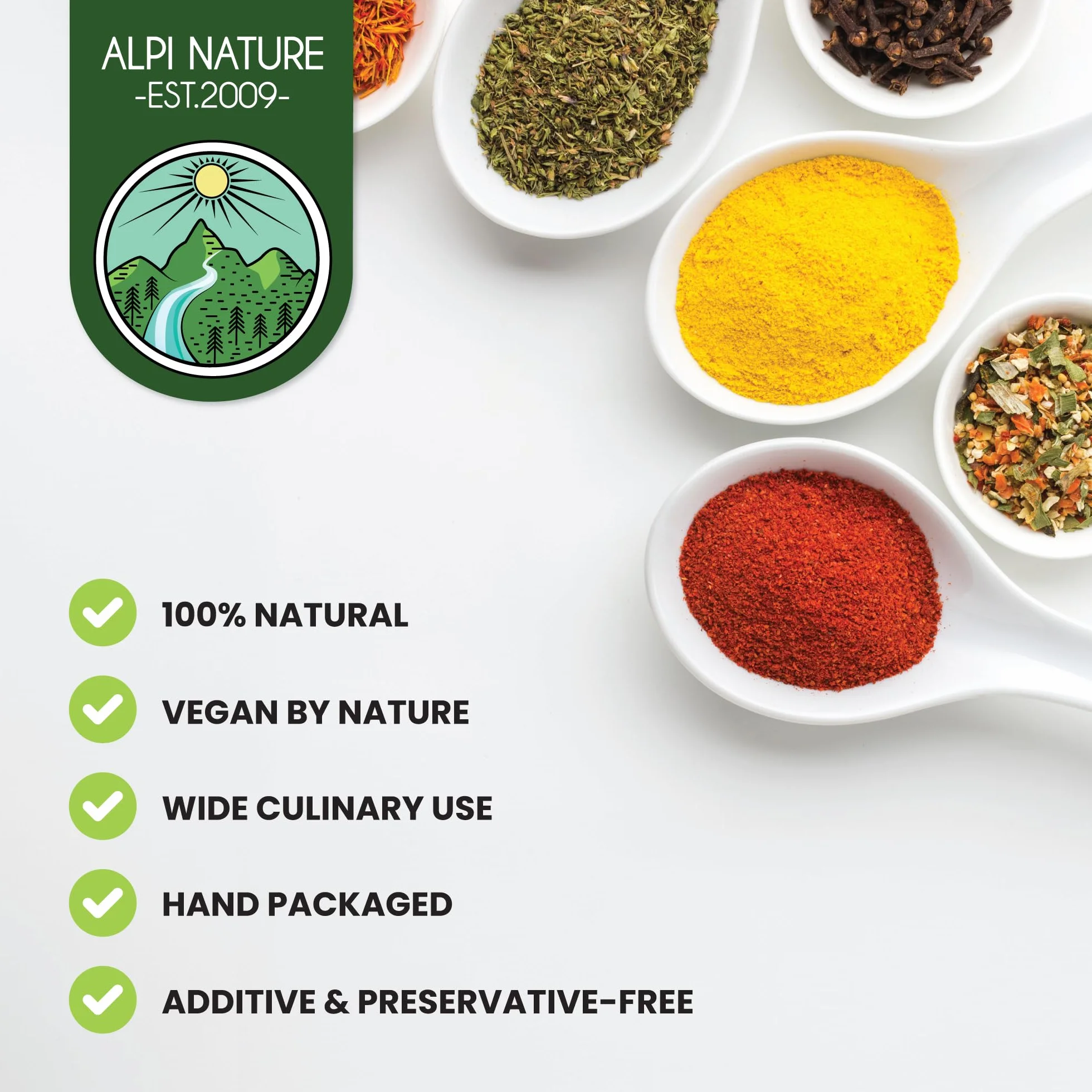 Alpi Nature Przyprawa do Döner Kebab 400g, Mieszanka Przypraw do Kebaba z Kurczaka i Jagnięciny