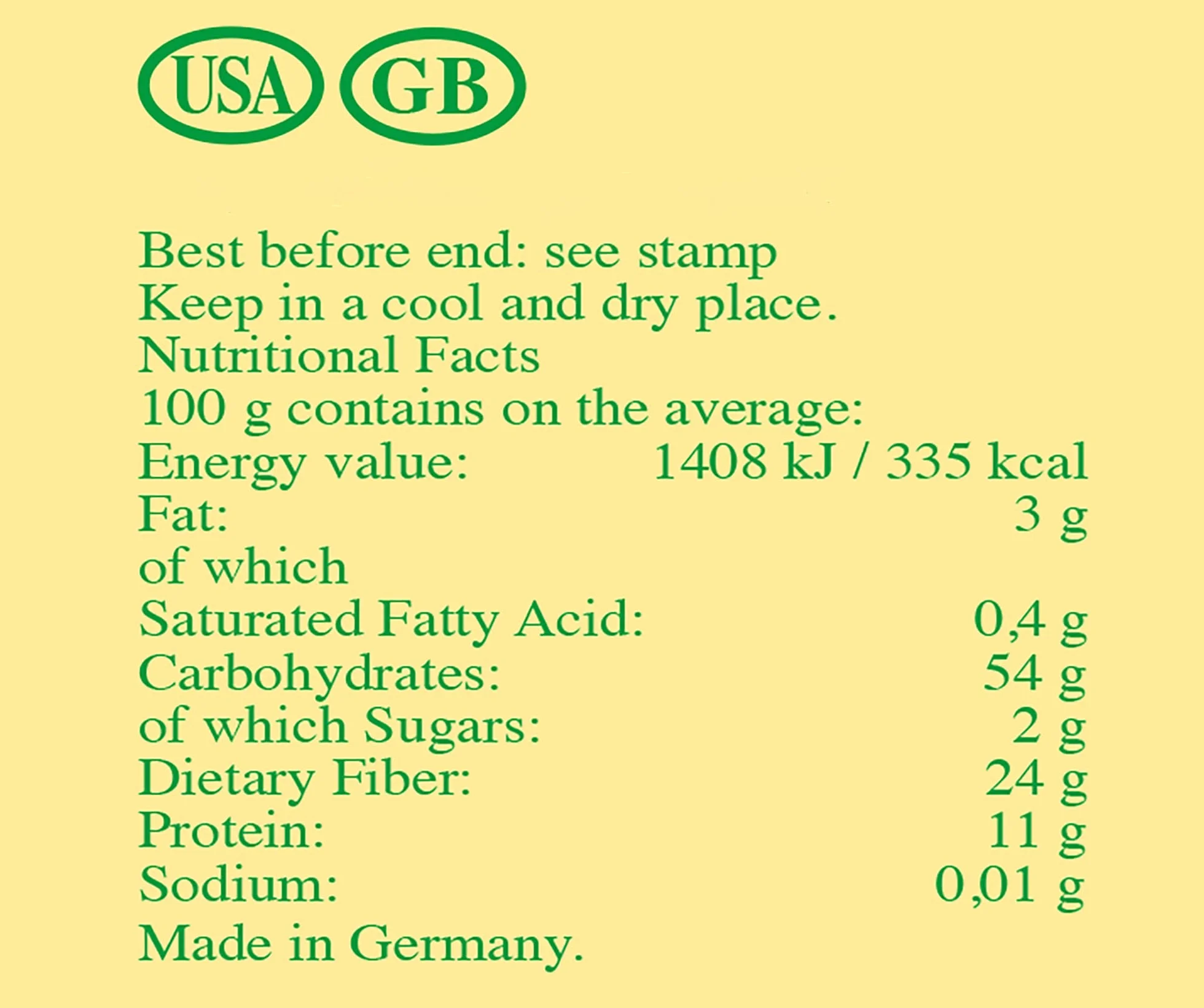 Seitenbacher otręby pszenne, opakowanie 12 sztuk (opakowanie 12 x 250 g)