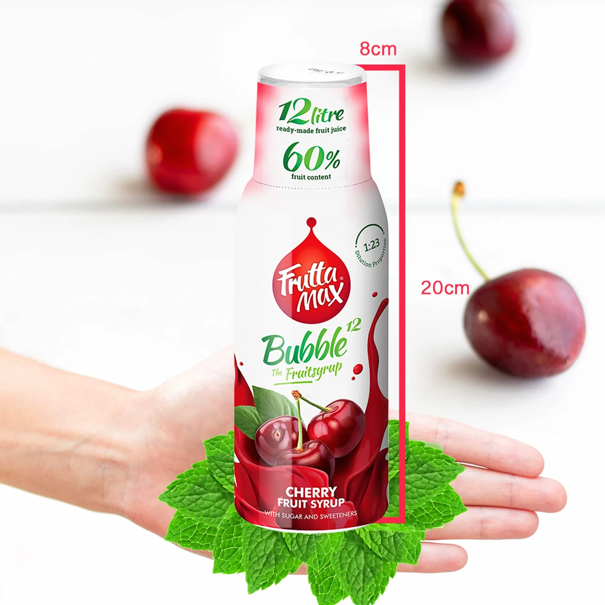 2 x Light - Niskowęglowodanowy - Syrop Fitness by FruttaMax | Zero cukru | ze Stewią | 50% zawartość owoców (2 x 500ml) (2 x Mango - Light)