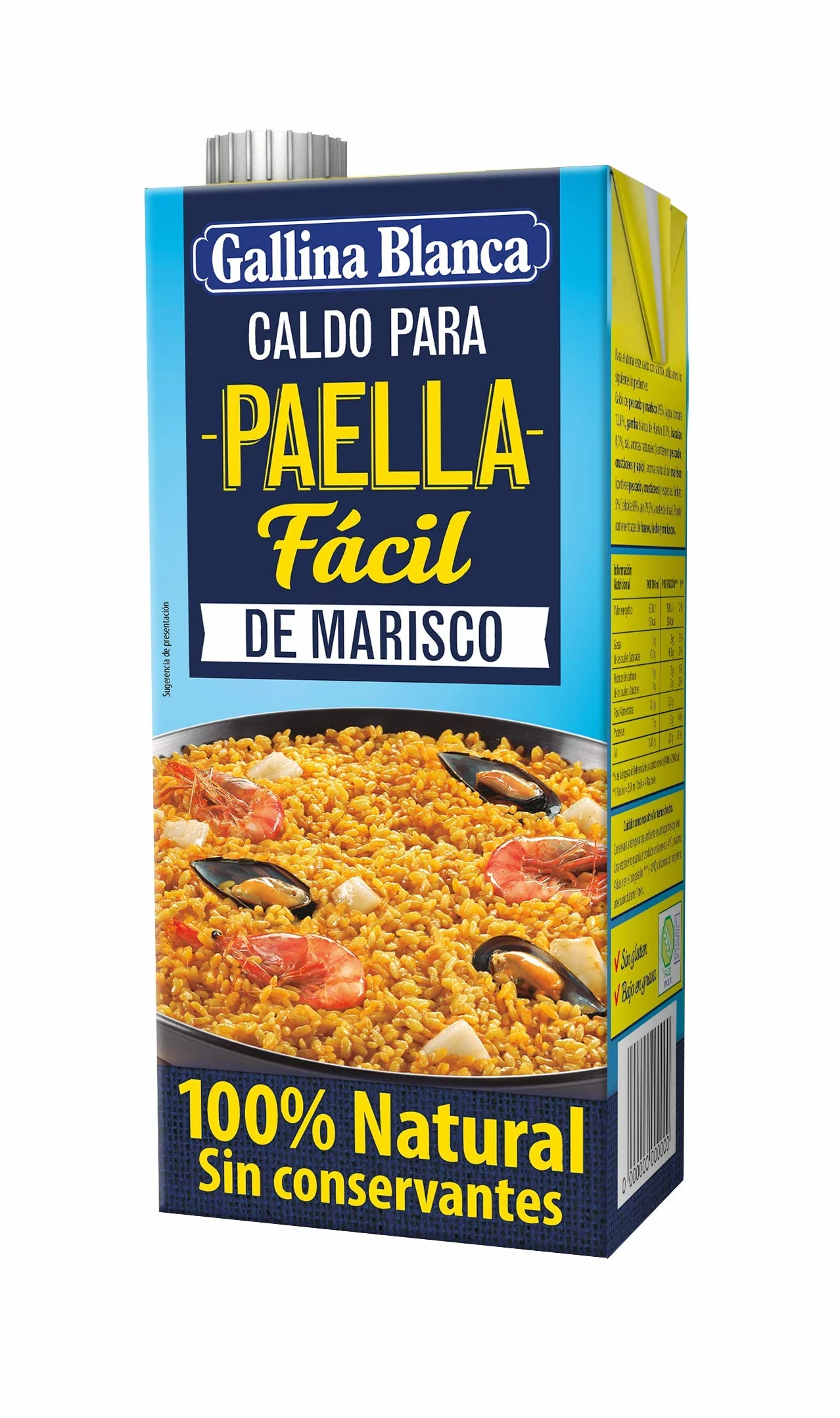 Ryż Paella La Fallera z Hiszpanii + Bulion Gallina Blanca 1000 ml