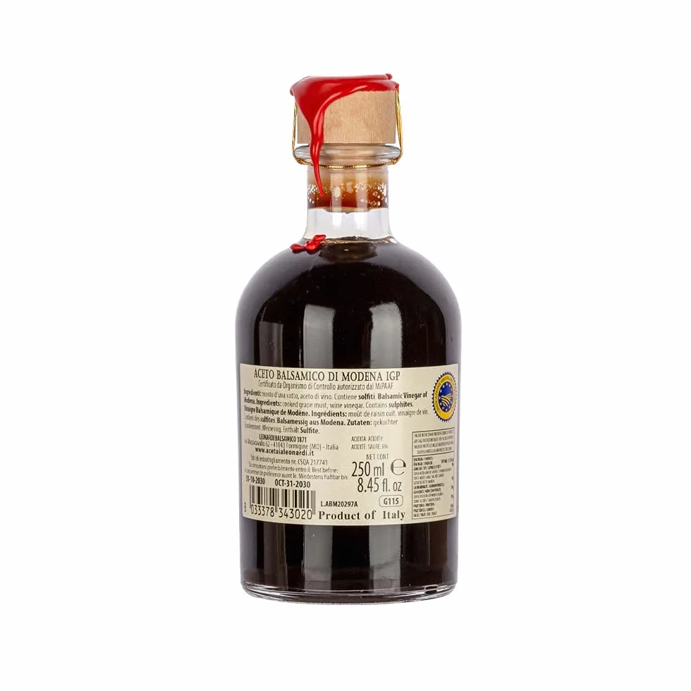 Leonardi Aceto Balsamico Di Modena IGP 8 lat 250 ml