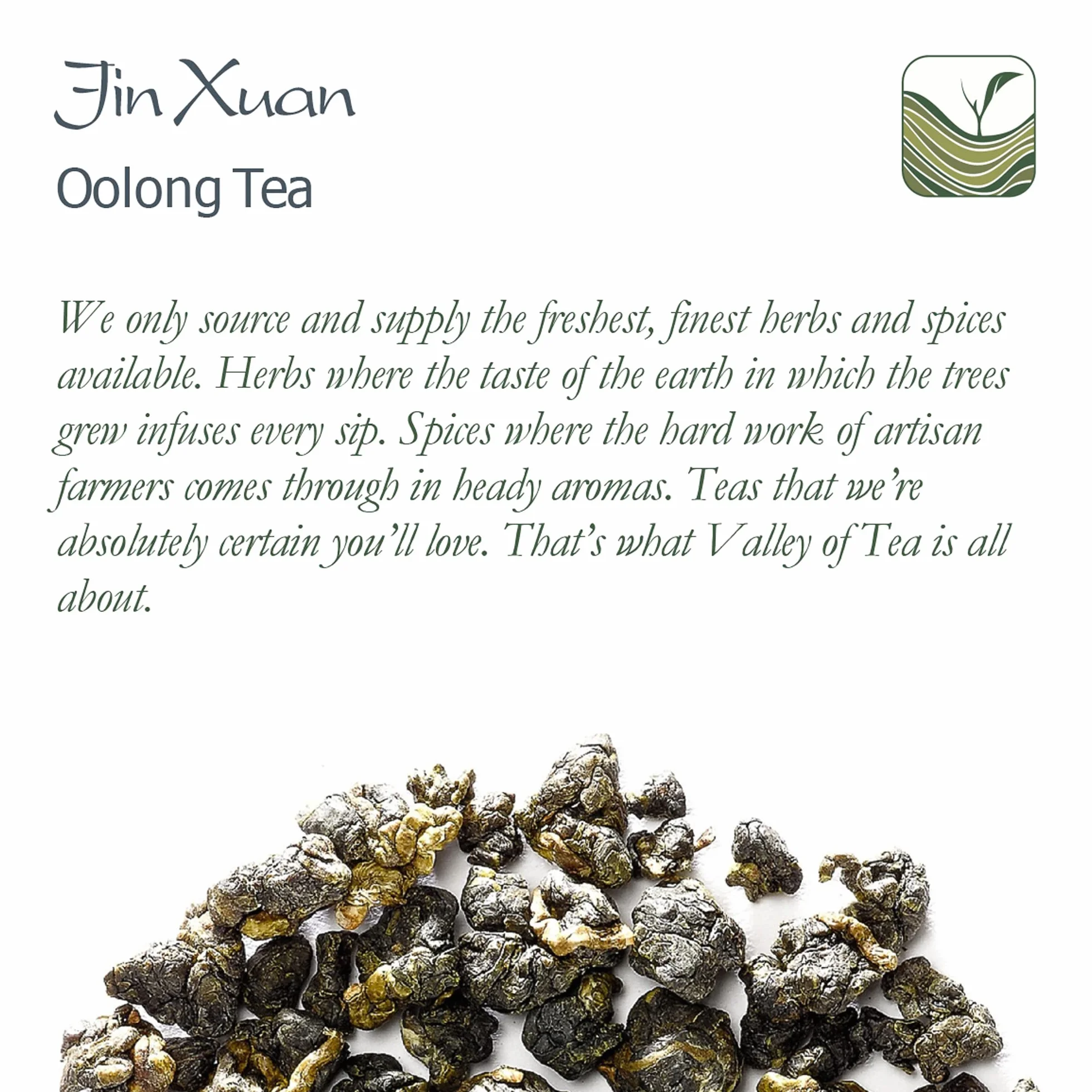 Jin Xuan Milk Oolong Tea 100g - Taiwanese Green Oolong Tea