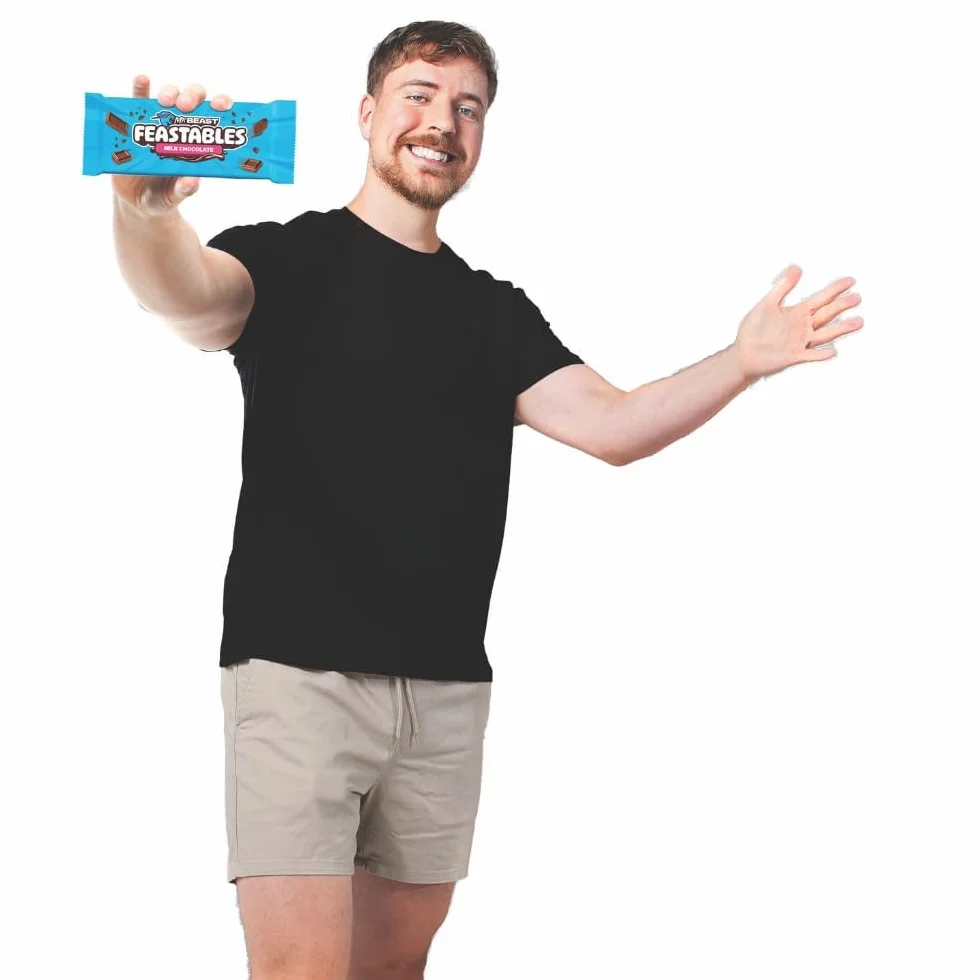Feastables MrBeast tabliczka czekolady mlecznej 10 x 60 g