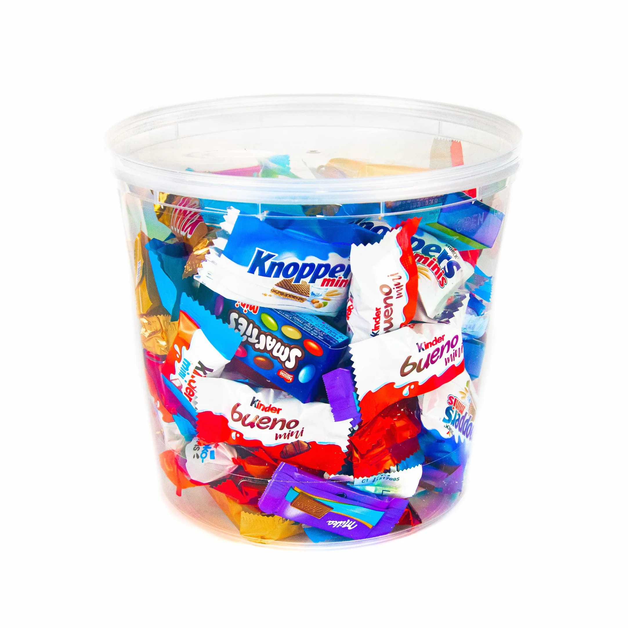 Sugar Bros | Minis Party Bucket | 70-częściowy 1 kg