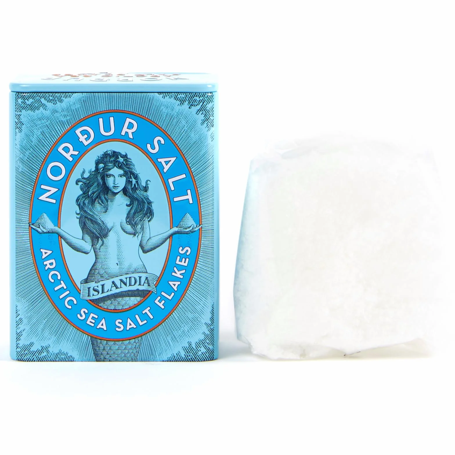Nordur Arctic Sea Salt Flakes Tin 4.4 OZ