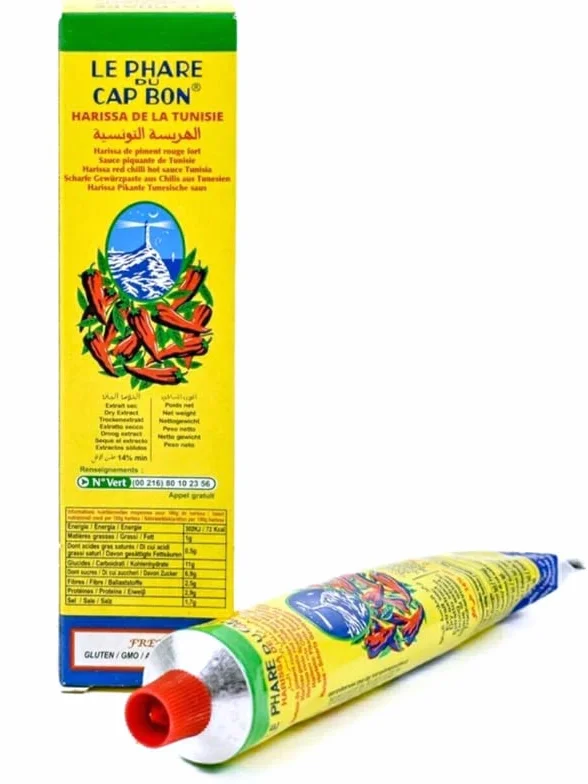 Le Phare du Cap Bon - gorący sos Harissa - tubka 140 g od Le Phare du Cap Bon