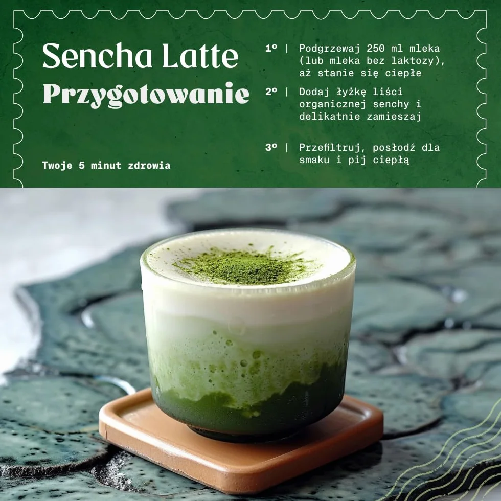 Zielona herbata Sencha japońska, organiczna - Upper Grade - 100g. Bio, naturalna i czysta. Zielona herbata liściasta z pierwszego zbioru uprawiana w Japonii