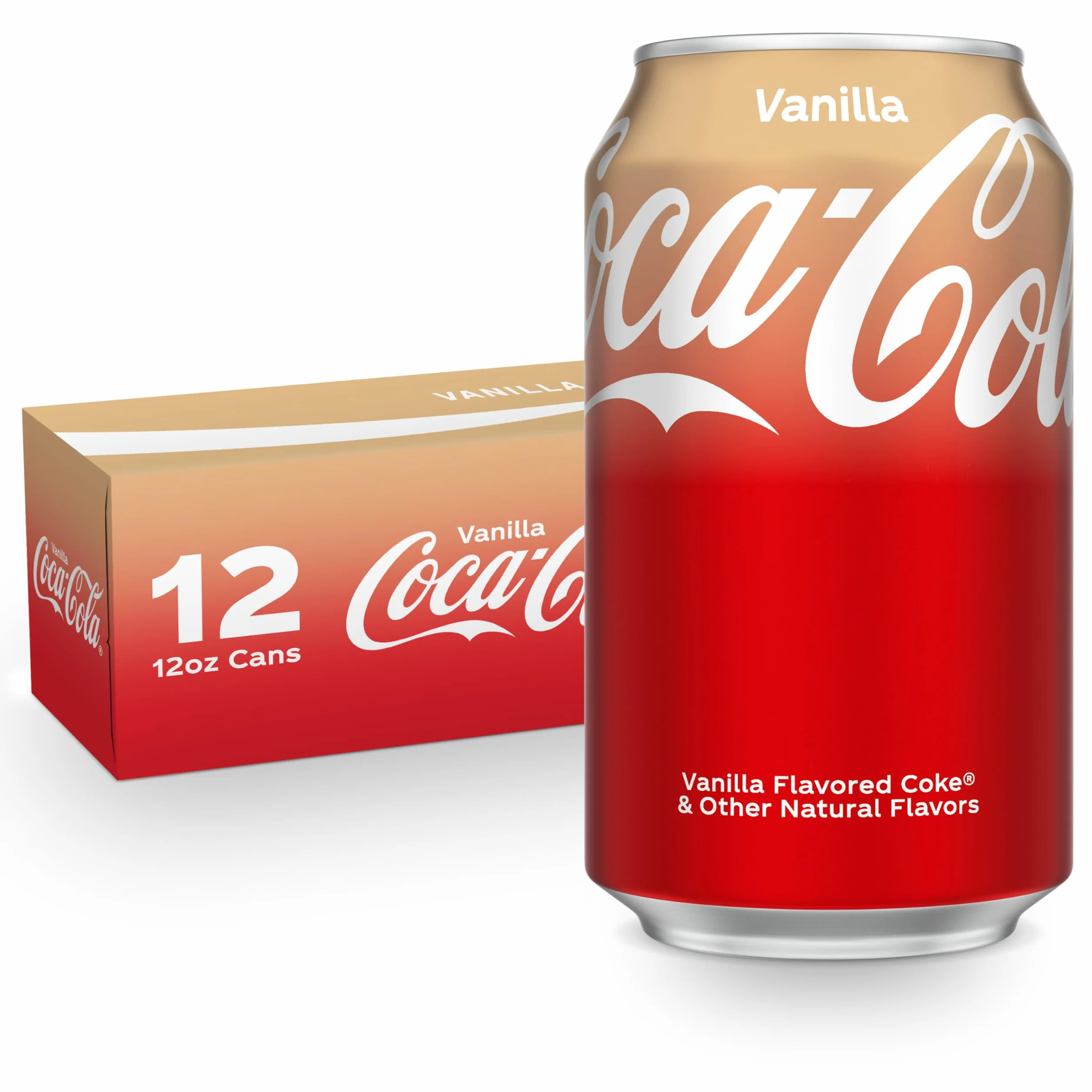 Coca-Cola Wanilia 330 ml (355 ml) – 12 sztuk