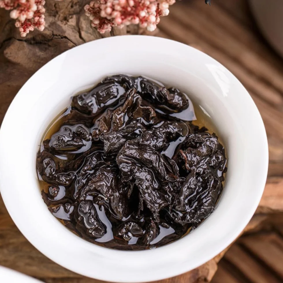 Mocny Aromat Ciemnej Herbaty Oolong - Słynna Chińska Palona Herbata Oolong 250g / 8,82oz Luźnej Herbaty Liściastej