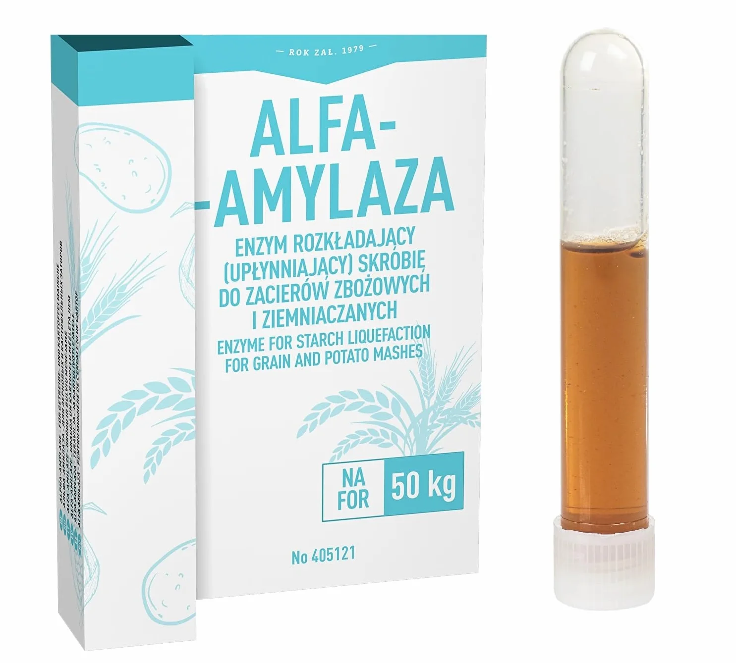 Alpha Amylase 10 ml BROWIN – do przygotowywania zacieru z żyta, pszenicy, ryżu, kukurydzy