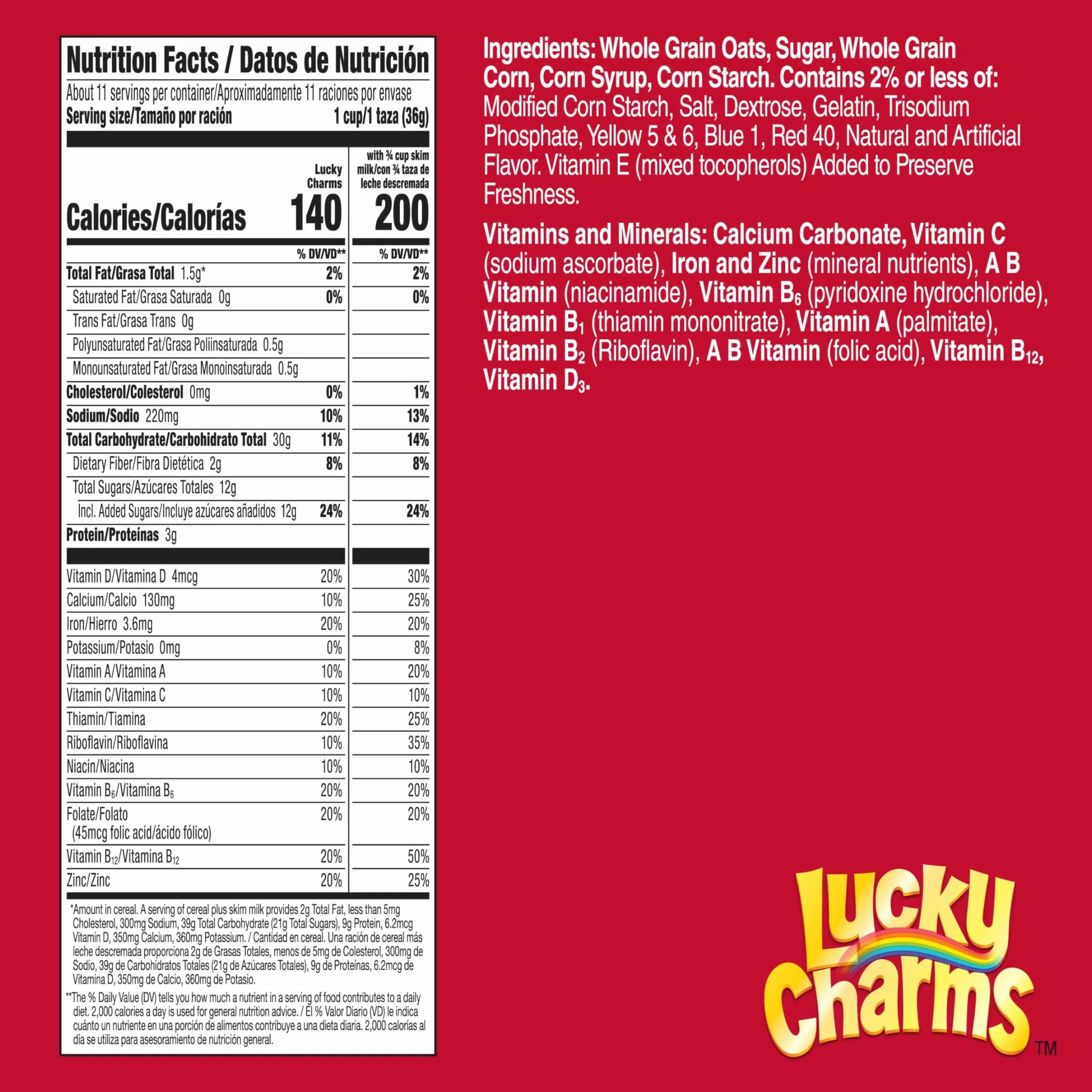 Lucky Charms with Magical Unicorn Marshmallows pianki 422 g