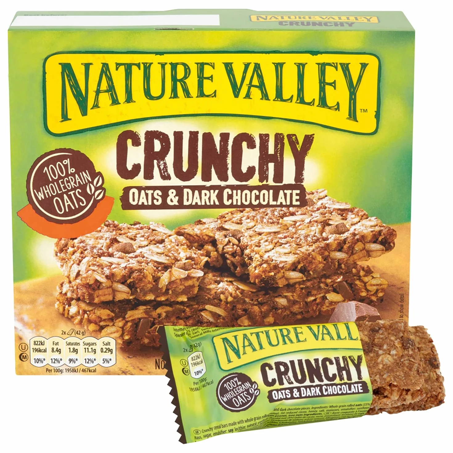 Nature Valley Oats & Chocolate, 5er Pack (5 x 210 g)