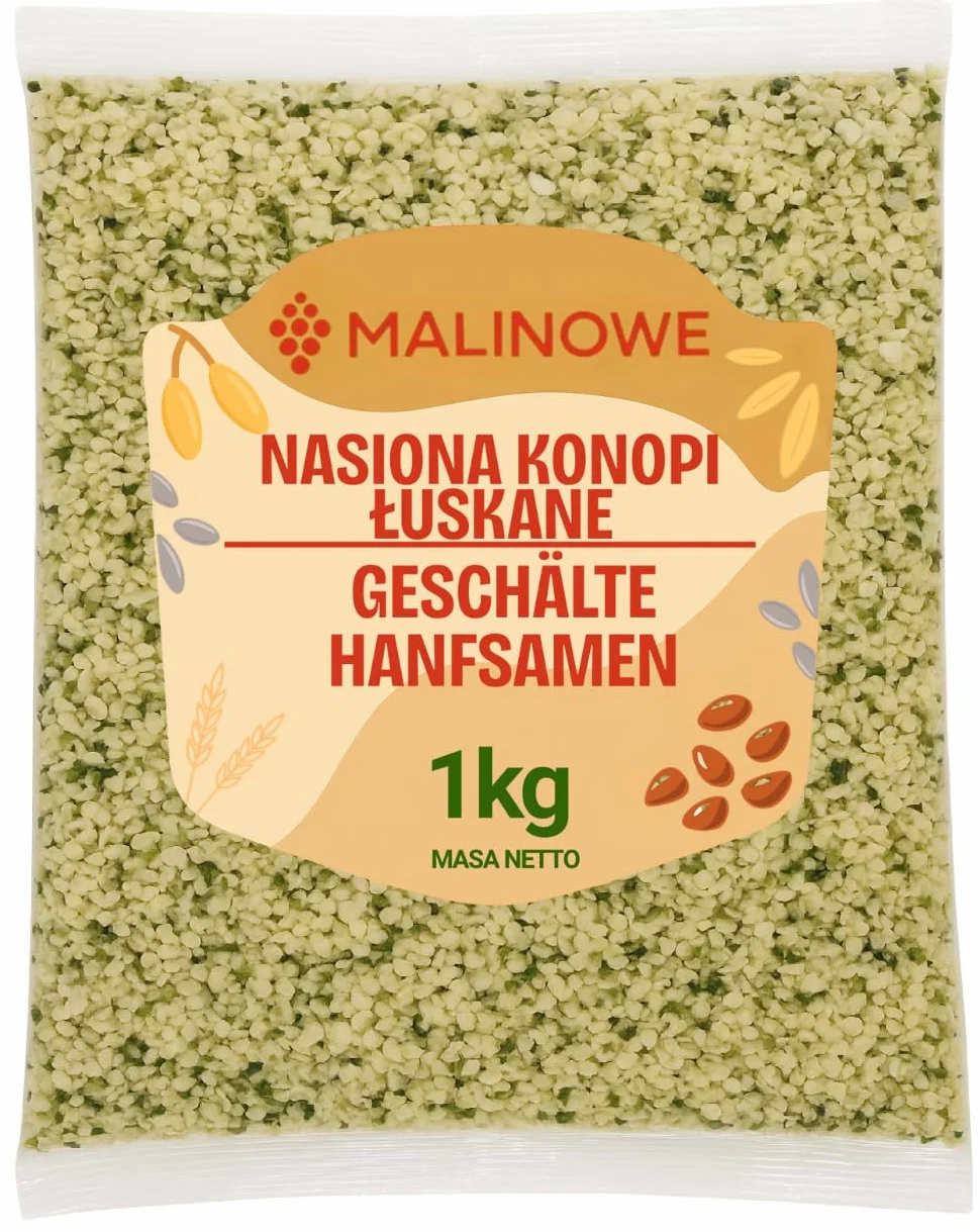 NASIONA KONOPI ŁUSKANE 1kg Premium