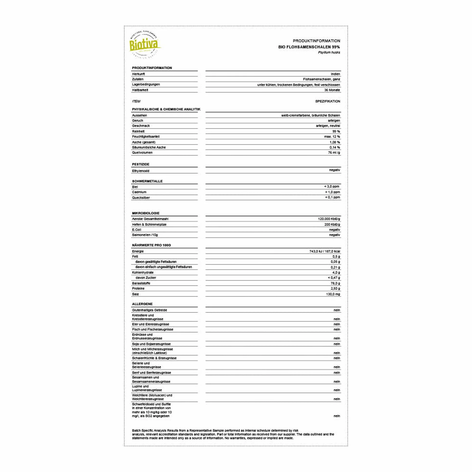 Babki płesznika łuski organiczne Psyllium 99% 500 g bogata w błonnik zamykana torba