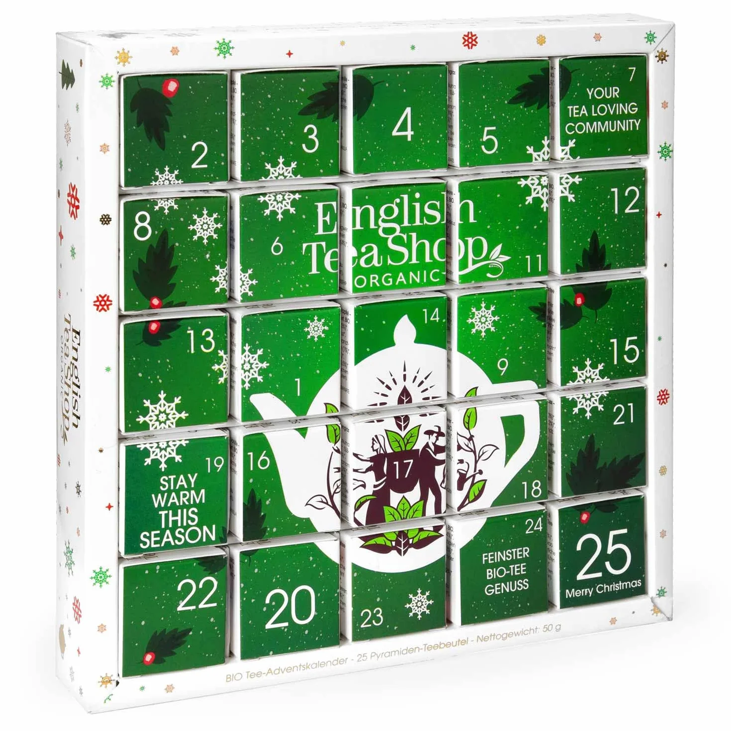 Kalendarz Adwentowy ETS Green Puzzle 25 sztuk