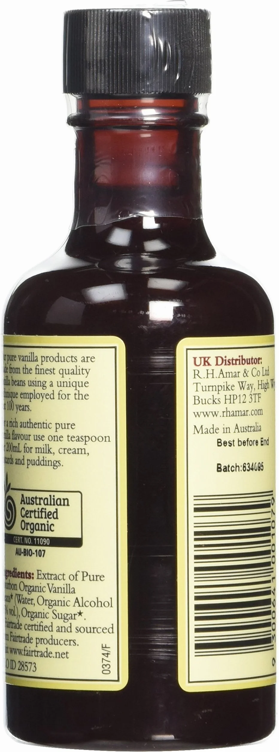 Taylor and Colledge organiczny ekstrakt z wanilii 100 ml