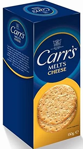Carr's Melts Cheese, zestaw 4 sztuk (4 x 150 g)