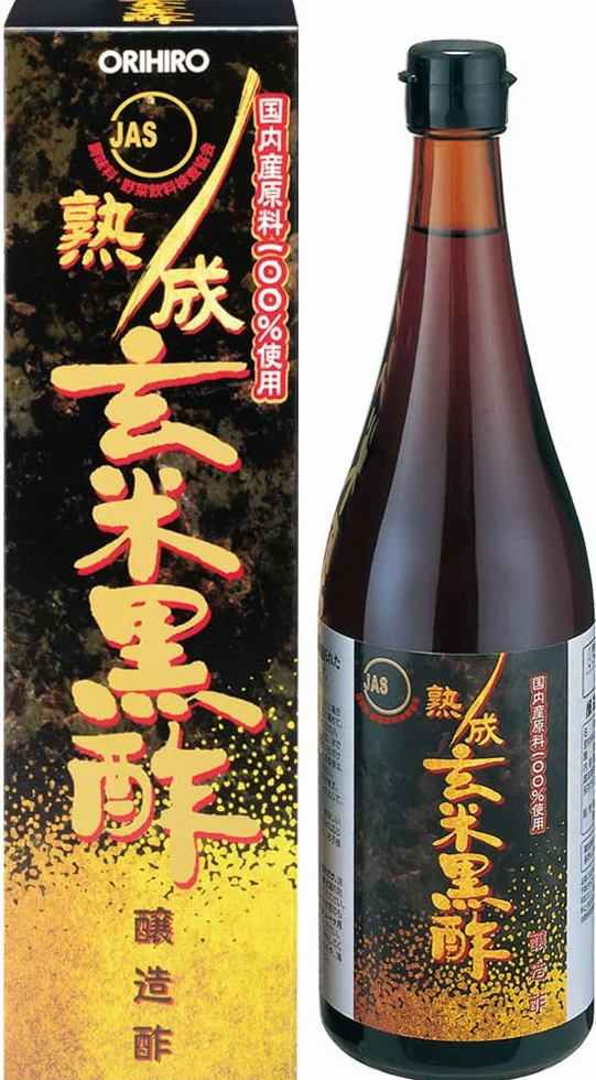 ORIHIRO JUKUSEI Brown Rice Black Vinegar (JAS)
