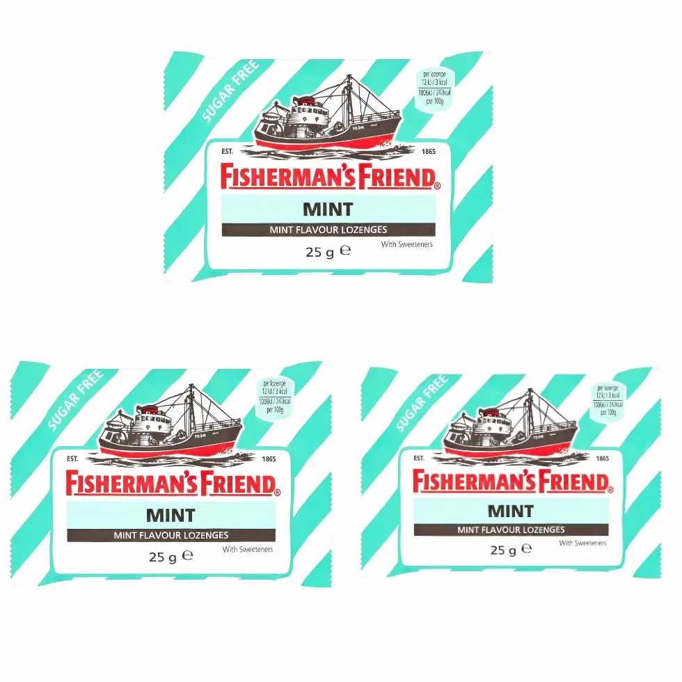 Fisherman's Friend Mięta Cukierki 3 x 25 g