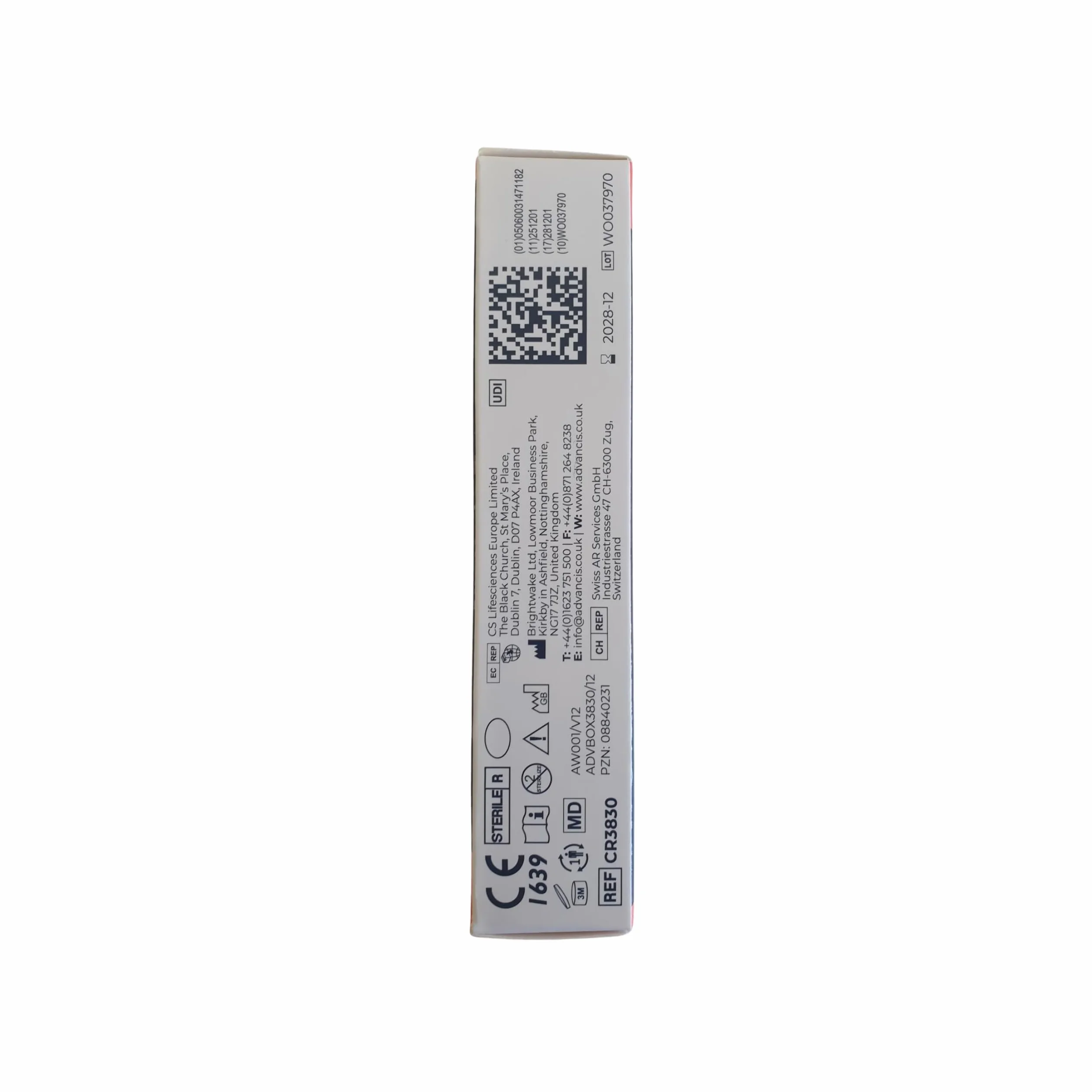 Advancis Medical D7709 Activon Manuka miodowa rurka, 25 g