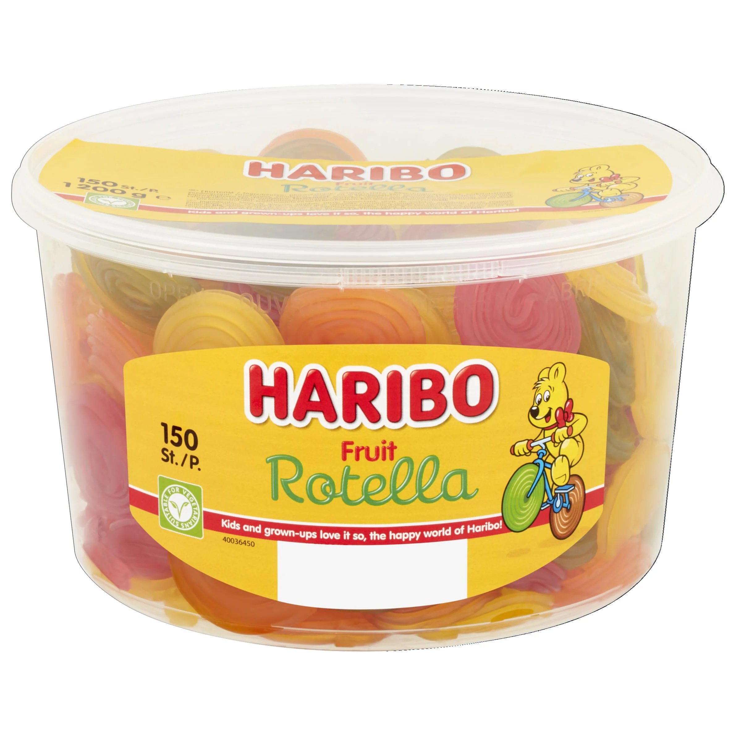 Haribo Fruchtschnecken Puszka
