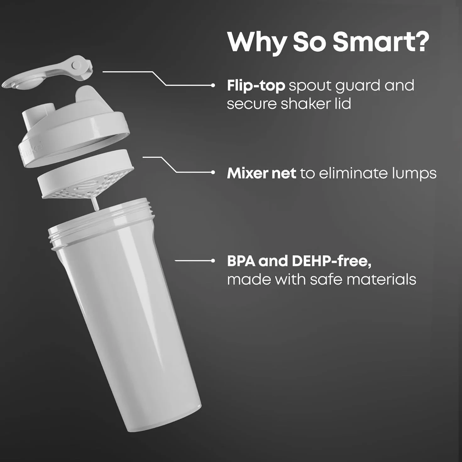 Smartshake Lite DC Comics (800ml) - Akcesoria fitness - Shakery i miksery
