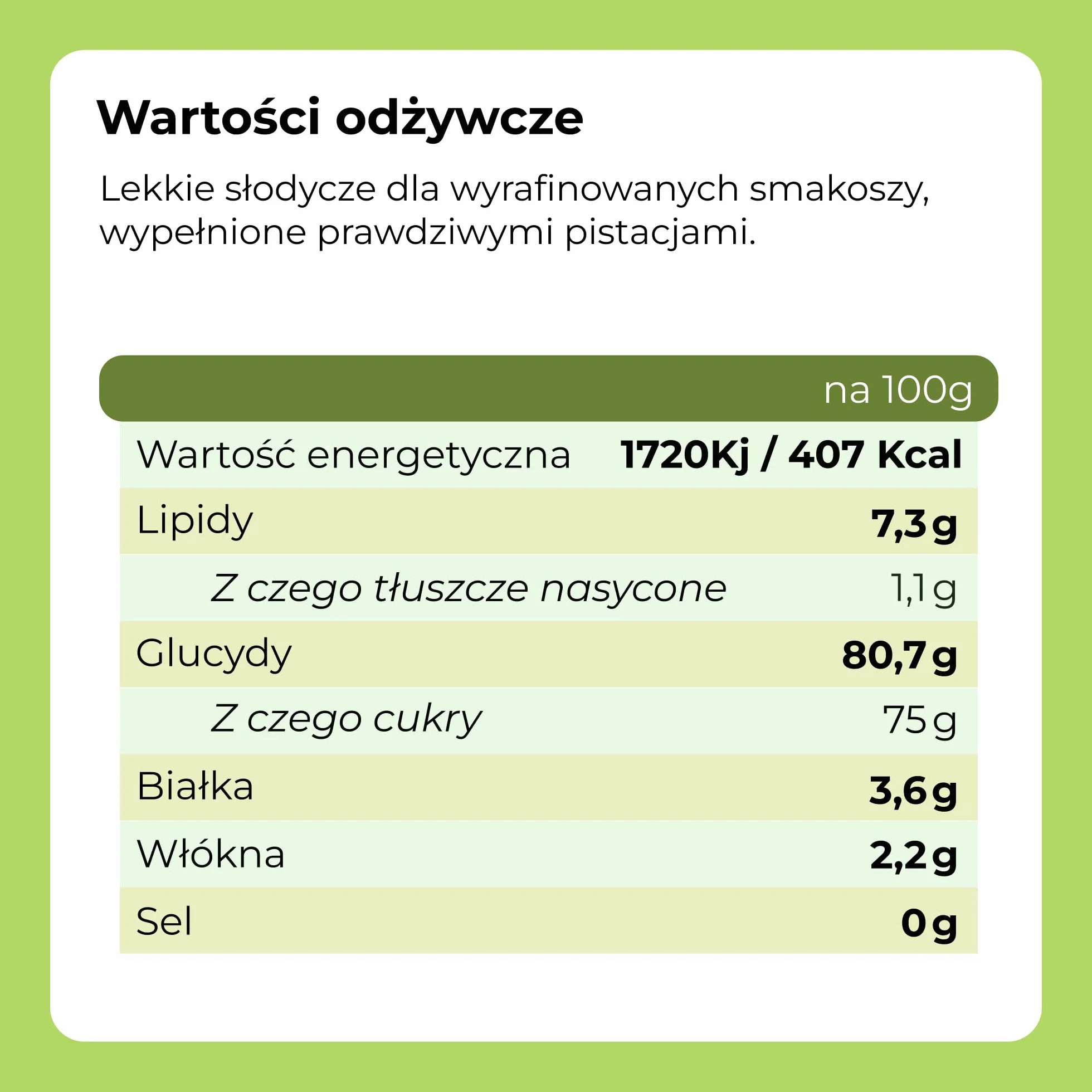 Lokum PISTAZIE 500 g turecki miód słodycze Turkish Delight Ekstra Fistikli Lokum