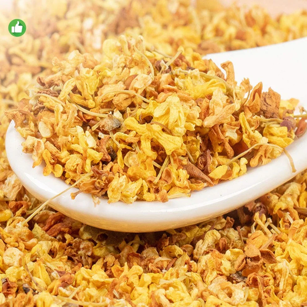 Plant Gift Organic Sweet Osmanthus Tea, 桂花 Organic Sweet Osmanthus Herbata, Gui Hua Herbata, Sweet Olive, Kwiat Herbaty Waga Zdrowie Pielęgnacja Skóry Chiński Kwiat 40g / 1.41oz