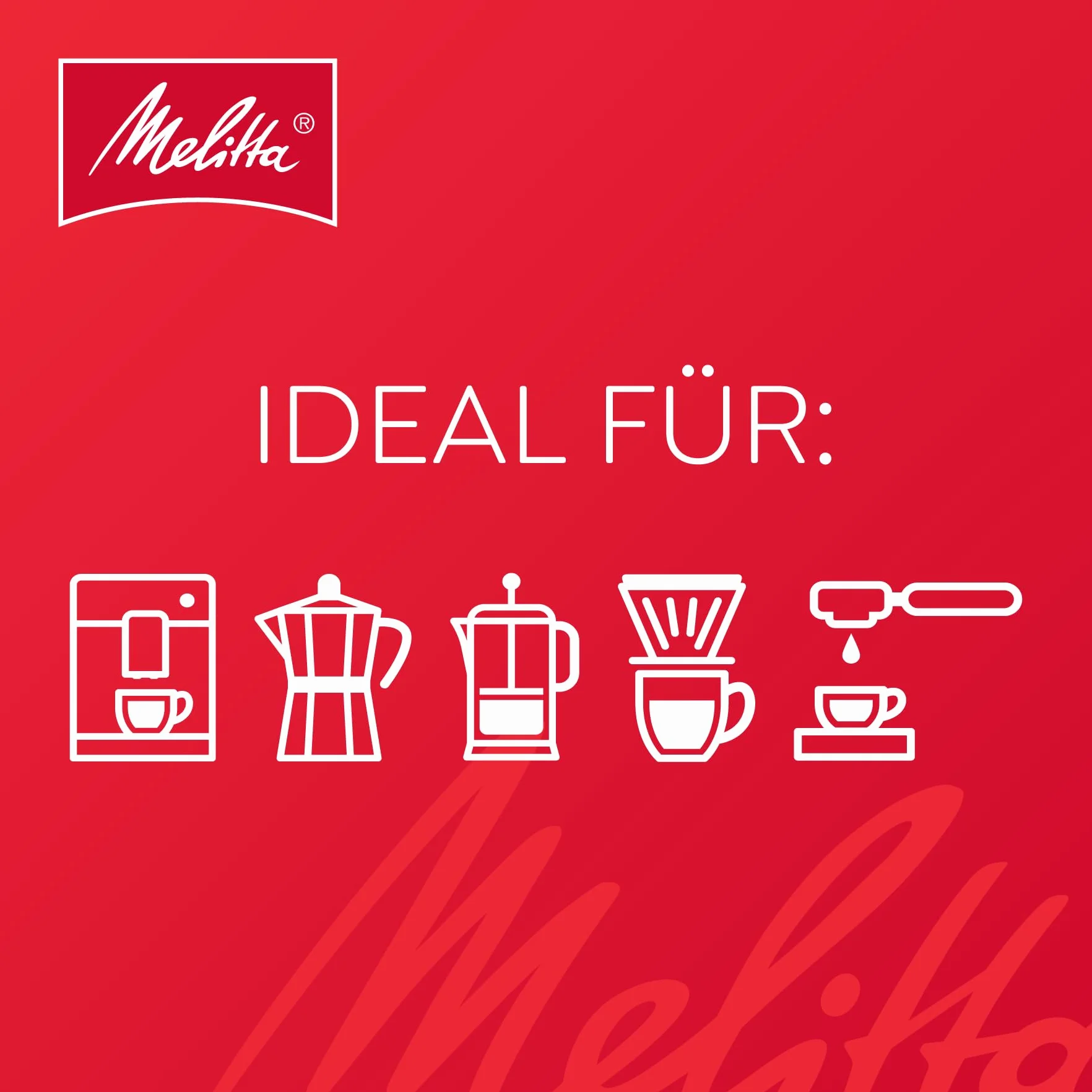 Melitta Ganze Kaffeebohnen, 100% arabica, starkes Aroma, Intensiver Geschmack, Stärke 4, BellaCrema Intenso, 1 kg