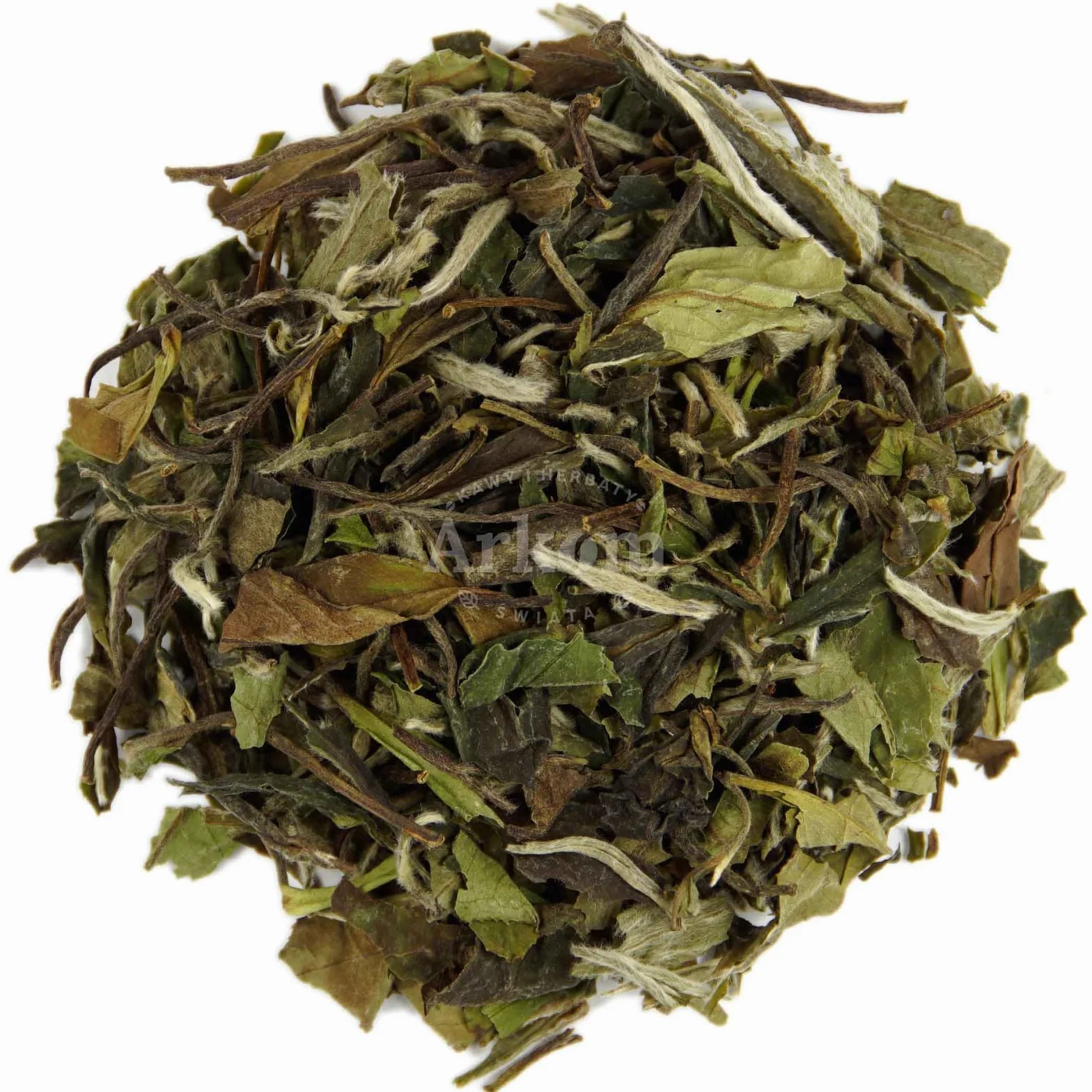 Arkom Herbata biała Fujian Peony liściasta, 250 g