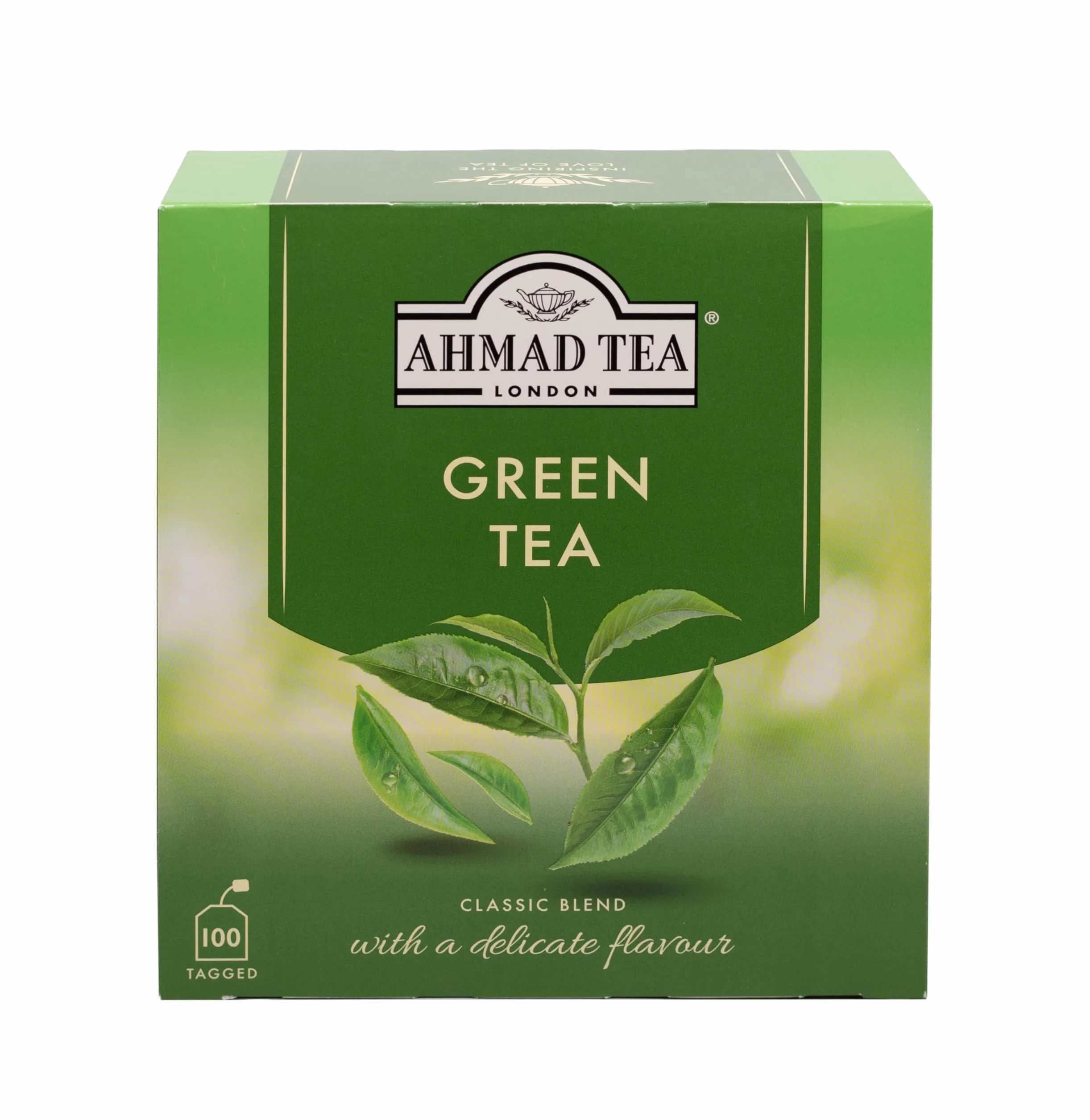 Ahmad Tea Zielona herbata 100 torebek 200 g