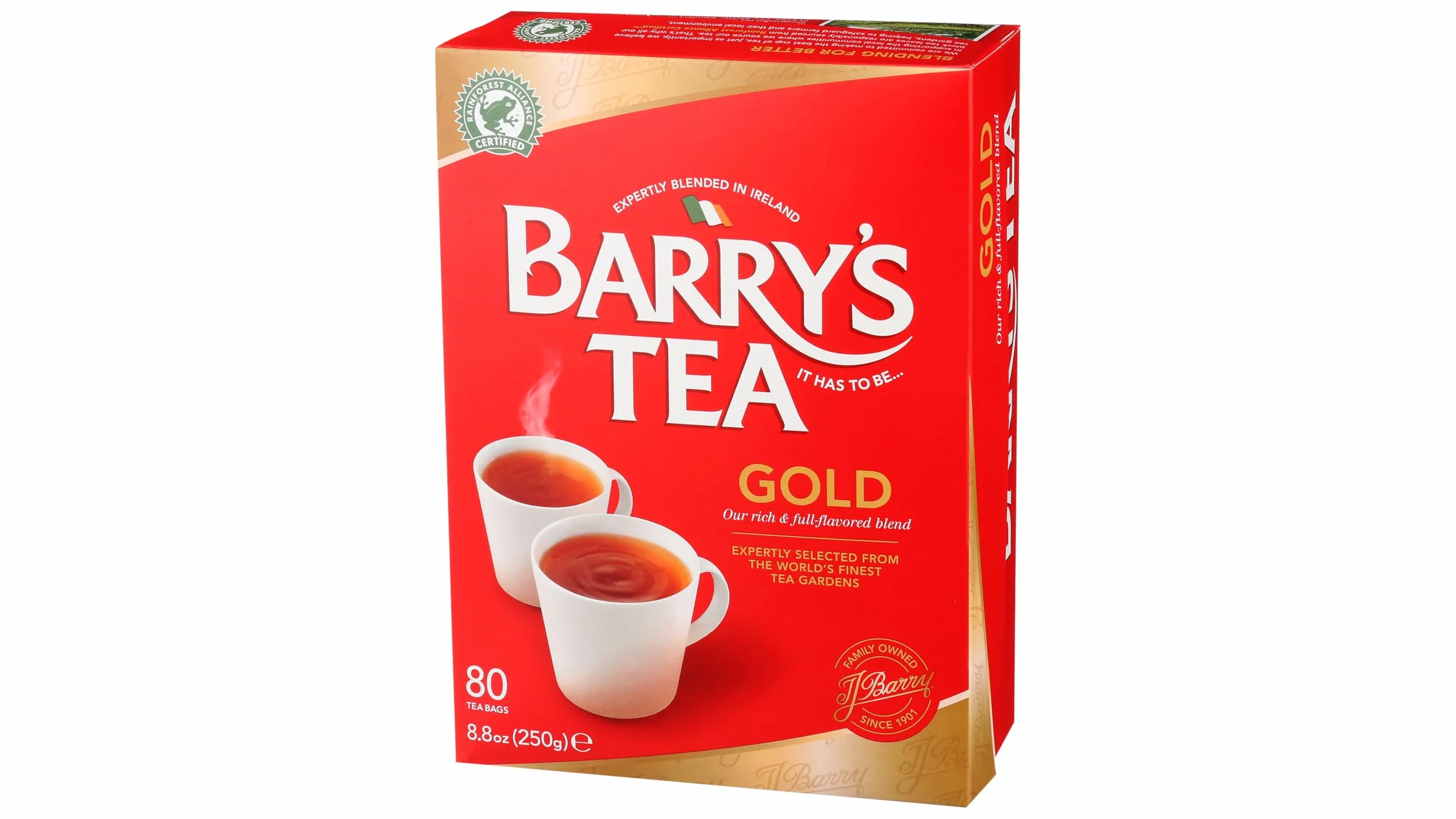 Barry's Tea Bags, Gold Blend, 80 Count by Barry's Tea