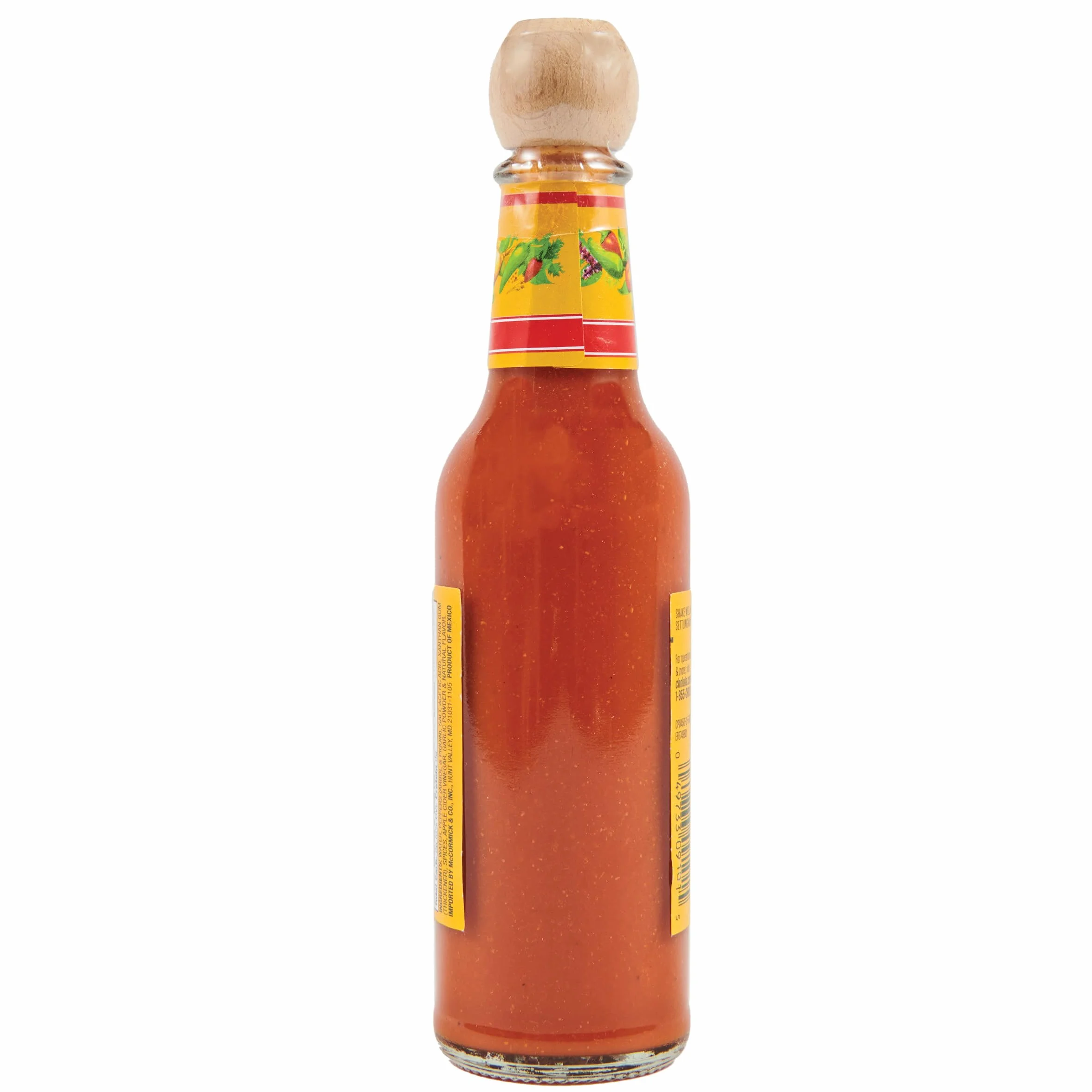 Cholula Oryginalny gorący sos z drewnianą nakładką, 5 oz