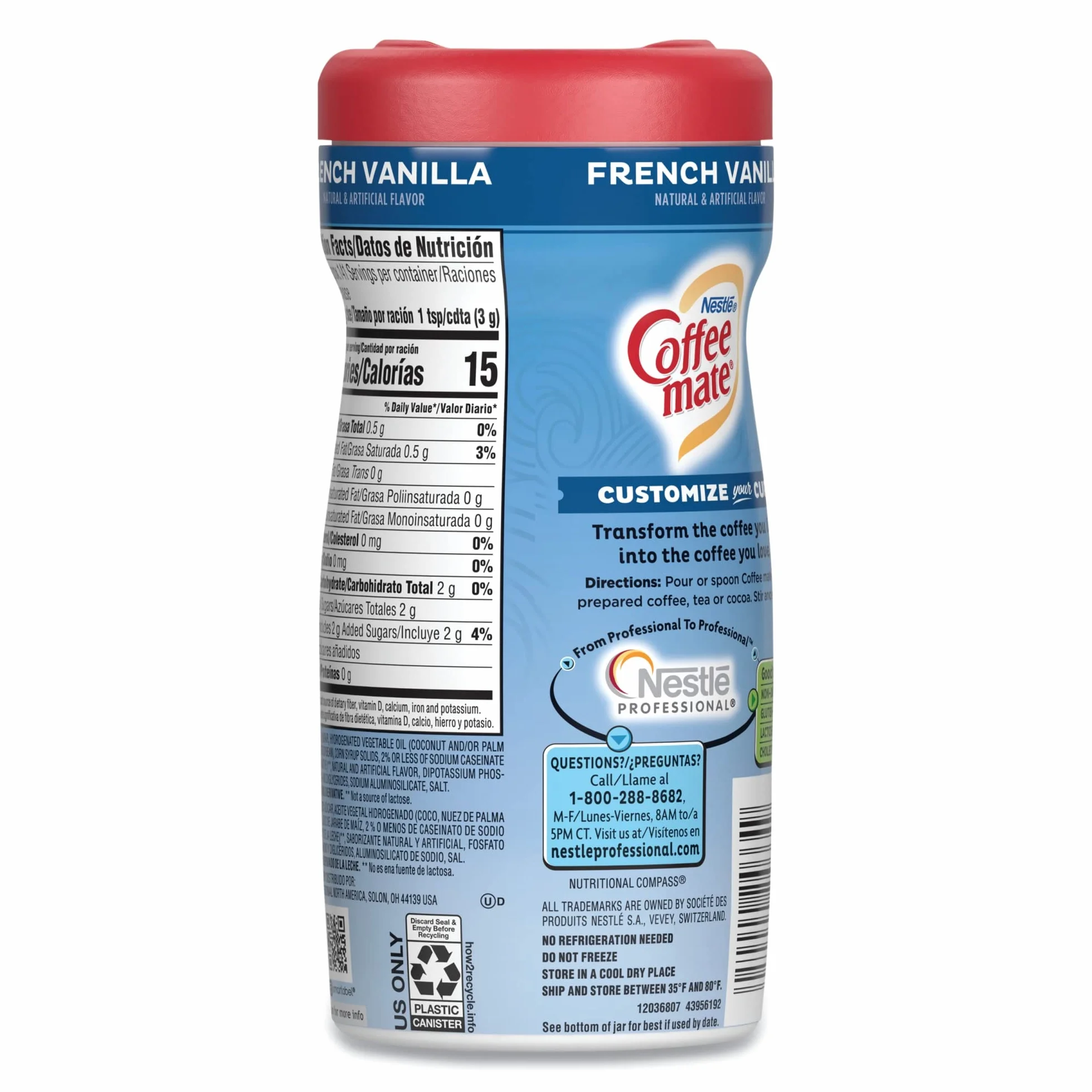 Nestle Coffee-Mate francuska wanilia, Coffee-Mate francuska wanilia