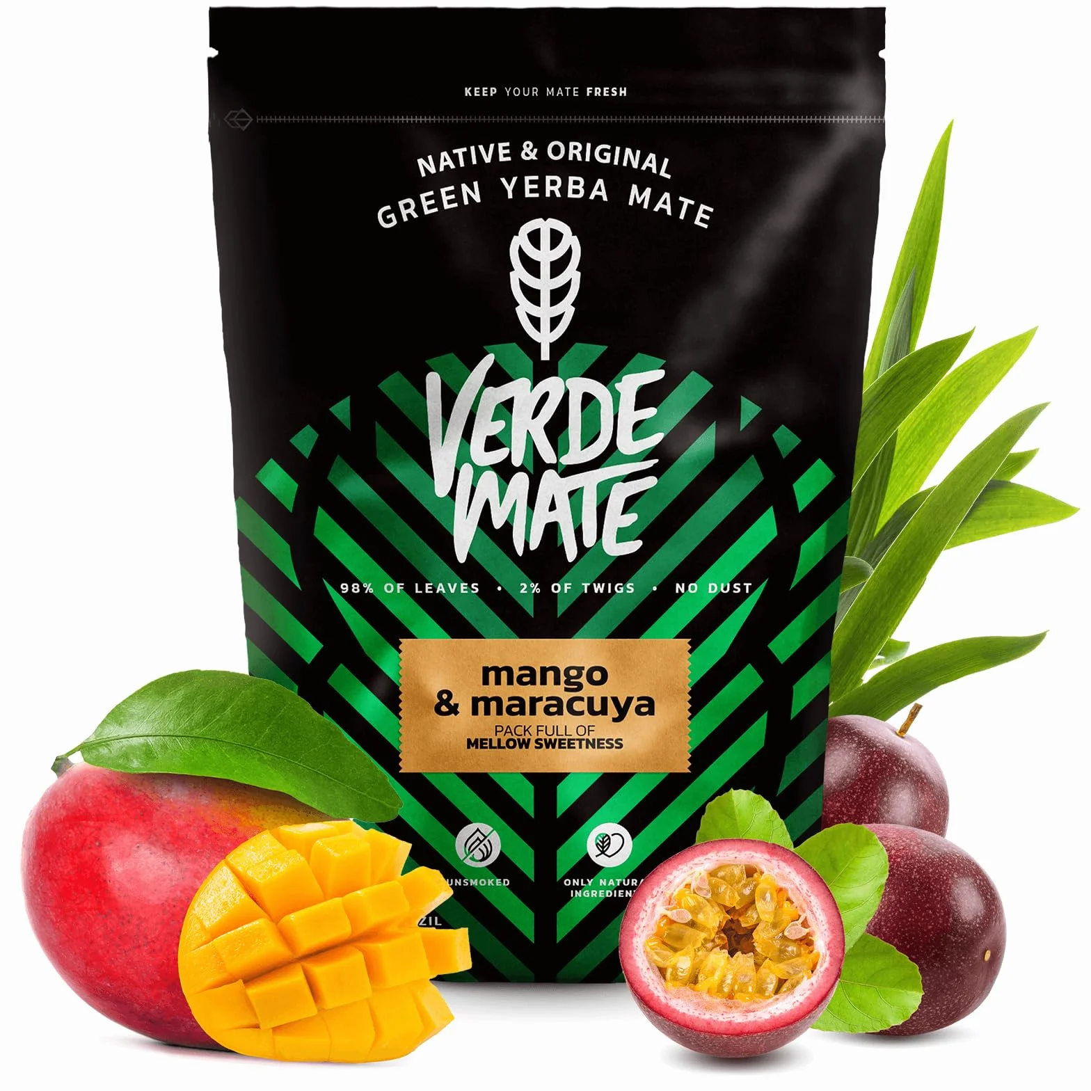 Verde Mate Green Mango & Maracuya 0,5 kg - owocowa herbata yerba mate, egzotyczna herbata, brazylijska