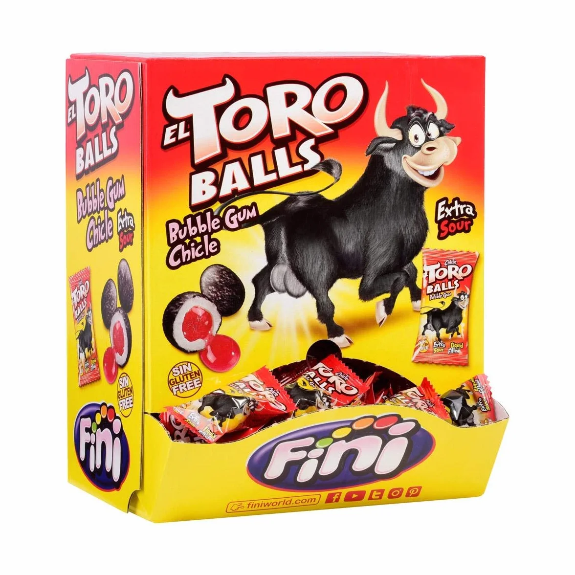 BUBBLE TORO BALLS 200 Unid guma do żucia
