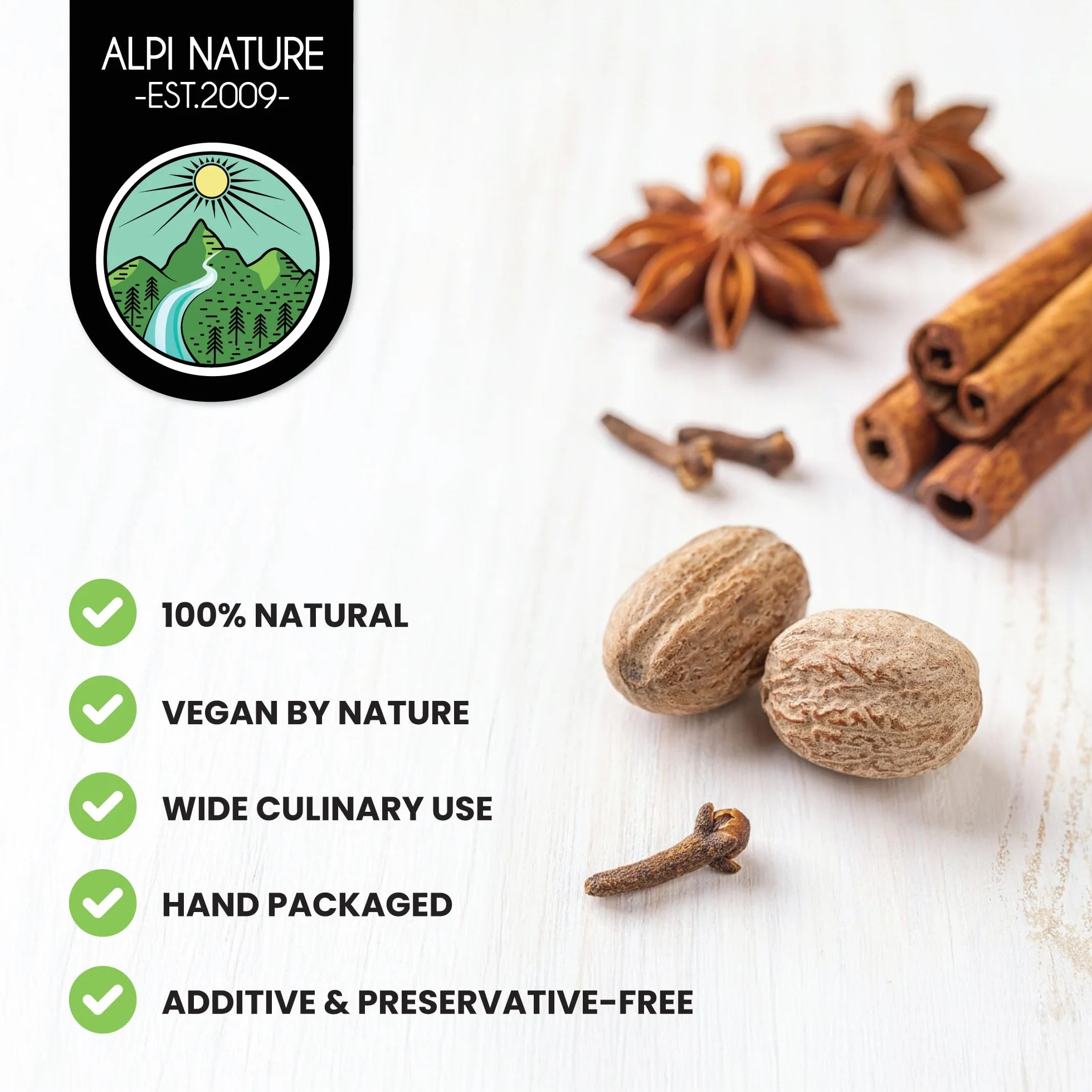 Ceylon cynamon (500 g), proszek cynamonowy, 100% naturalny, delikatnie suszony i mielony, naturalny bez dodatków, wegański