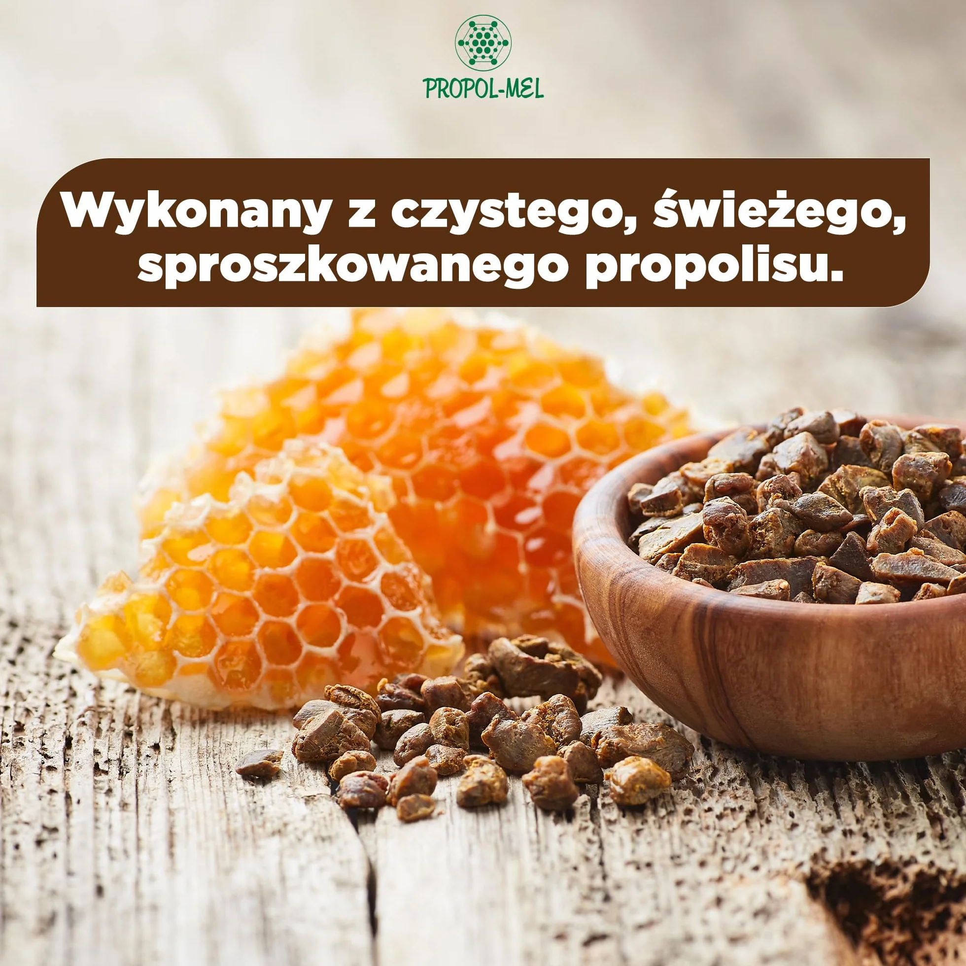 500 g - Cukierki Propolis Bezglutenowe i Bez Cukrowe. Wykonane z drobno posiekanego czystego propolisu. Polecany przy nieświeżym oddechu, narządach jamy ustnej i gardle. Odwiedź sklep Propol-Mel