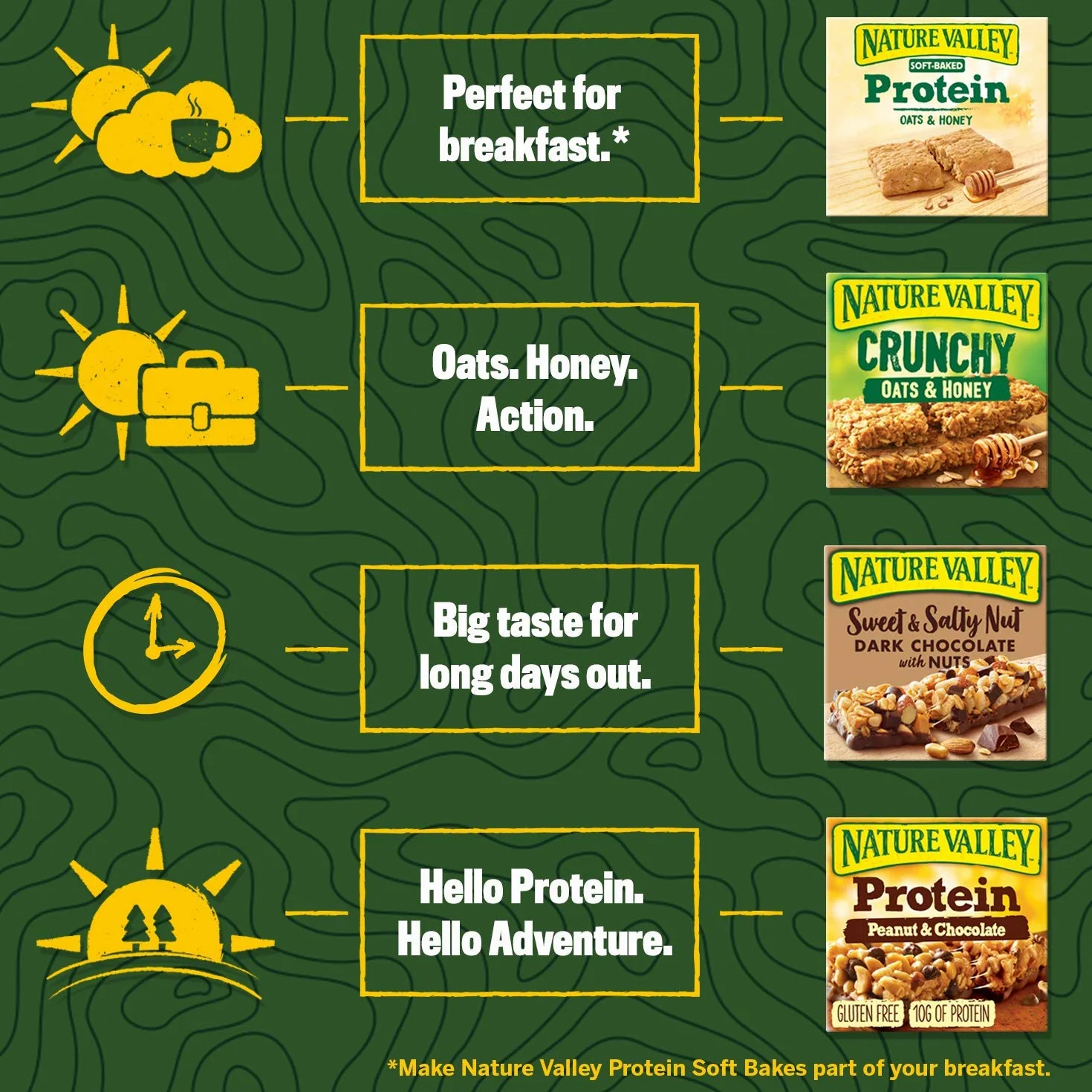 Nature Valley Oats & Chocolate, 5er Pack (5 x 210 g)