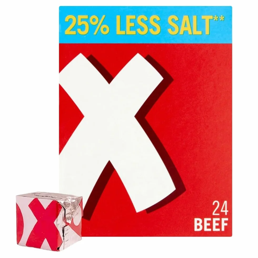 Oxo 24 kostki ze zredukowanej soli wołowej 142 g