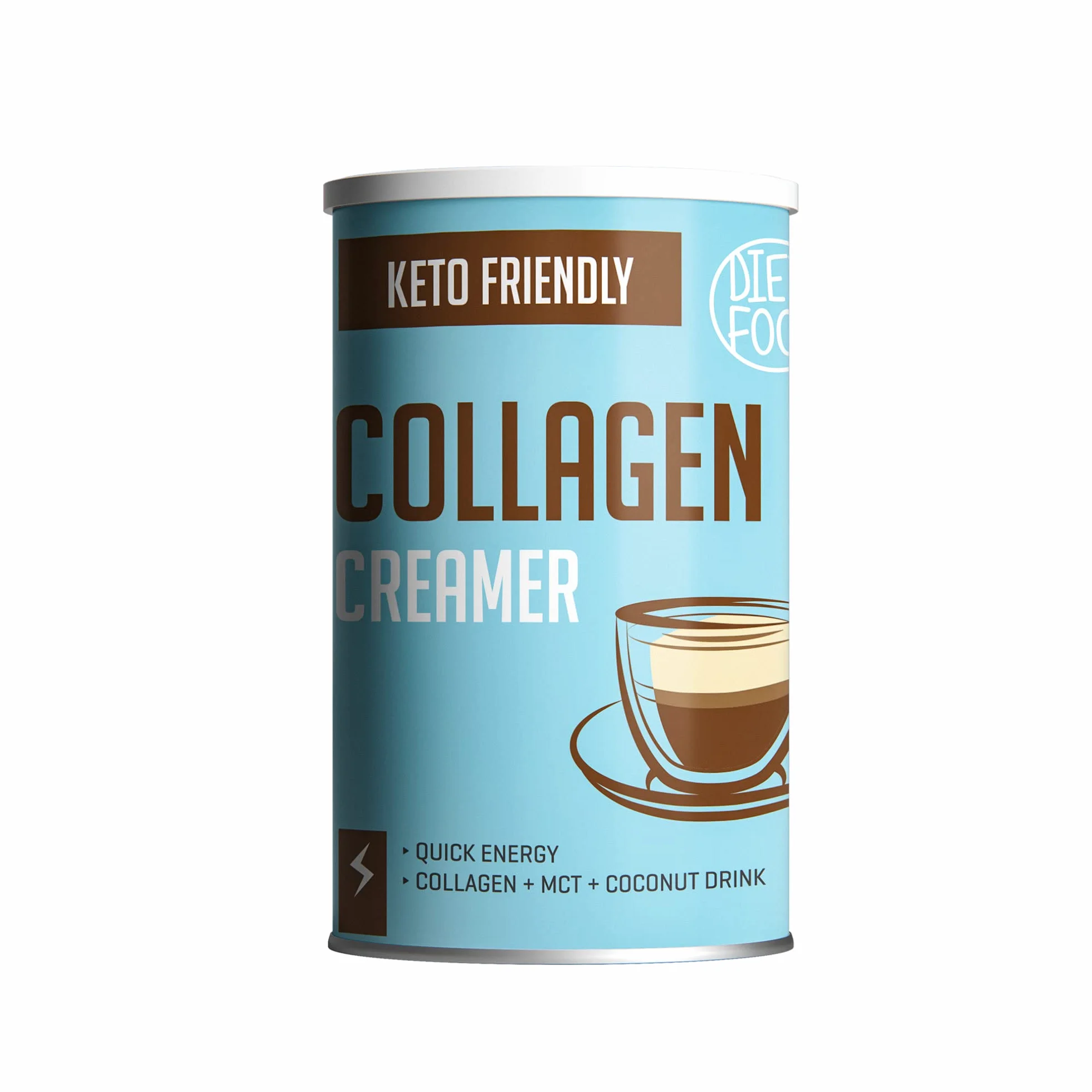 Diet-Food Colagenowy krem do kawy – ketogeniczny krem do kawy 300 g przyjazny dla keto