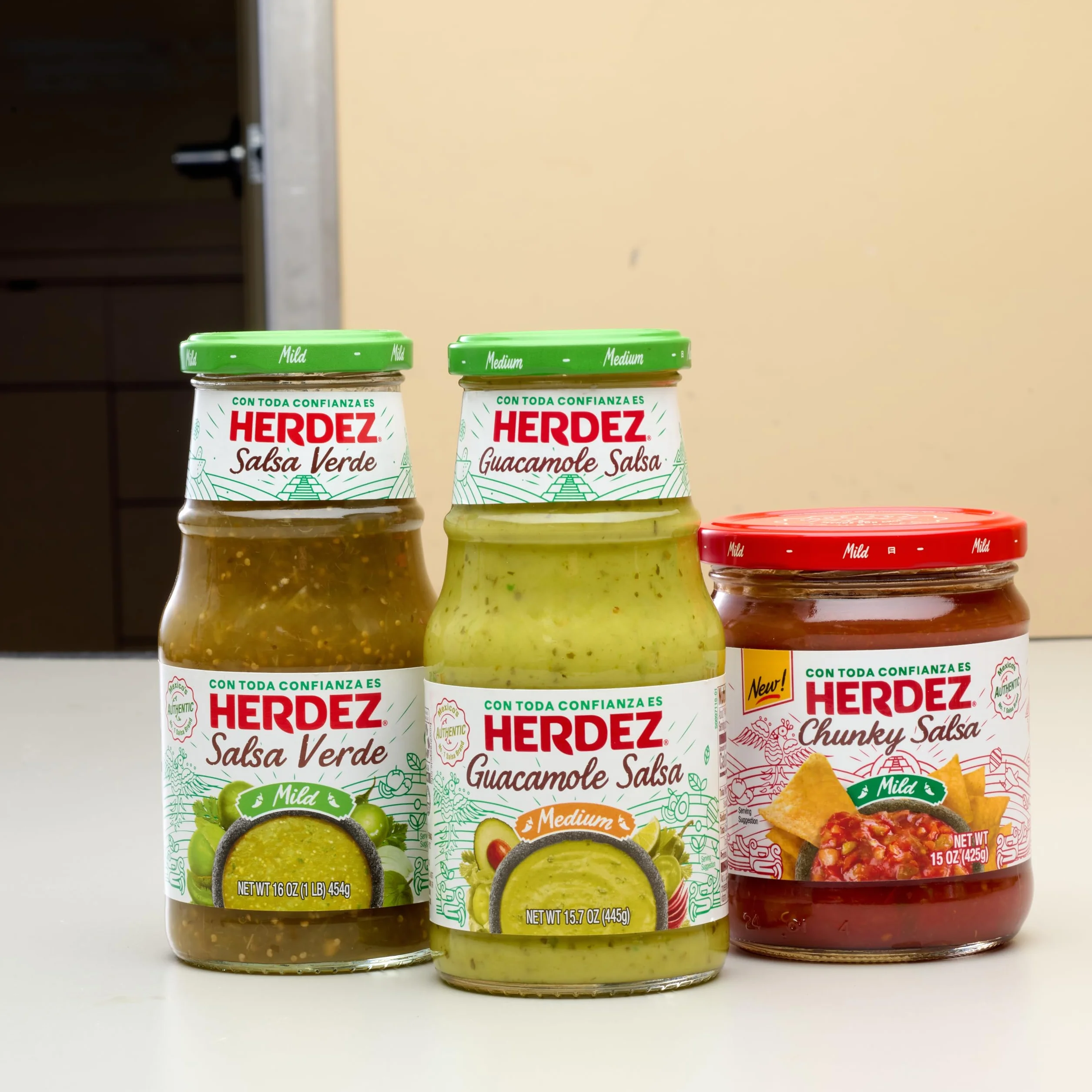 Herdez Guacamole Salsa Med 15,7 Oz