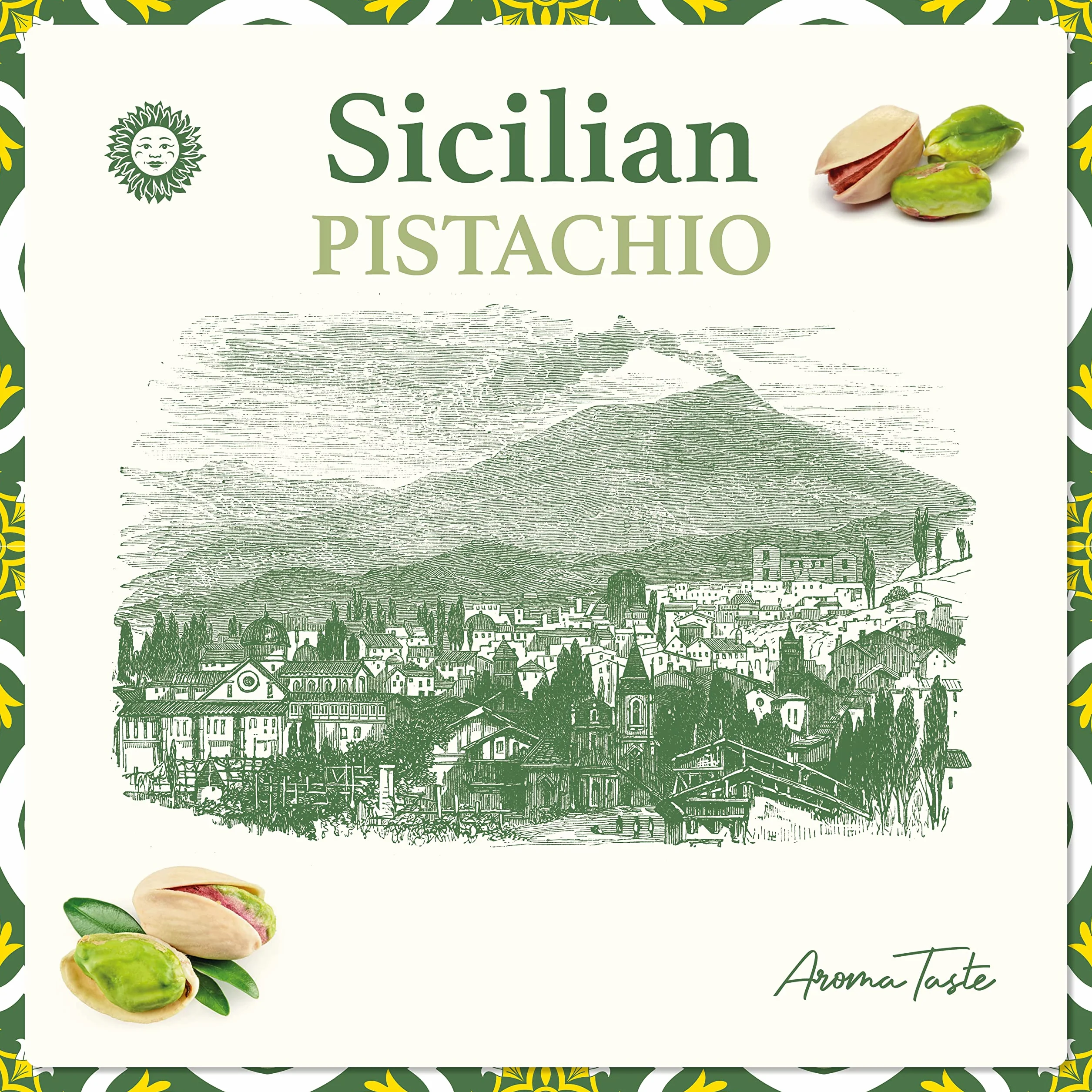 Pistachio Cream Made in Sicily Italian Artisan Gourmet Food 200 g