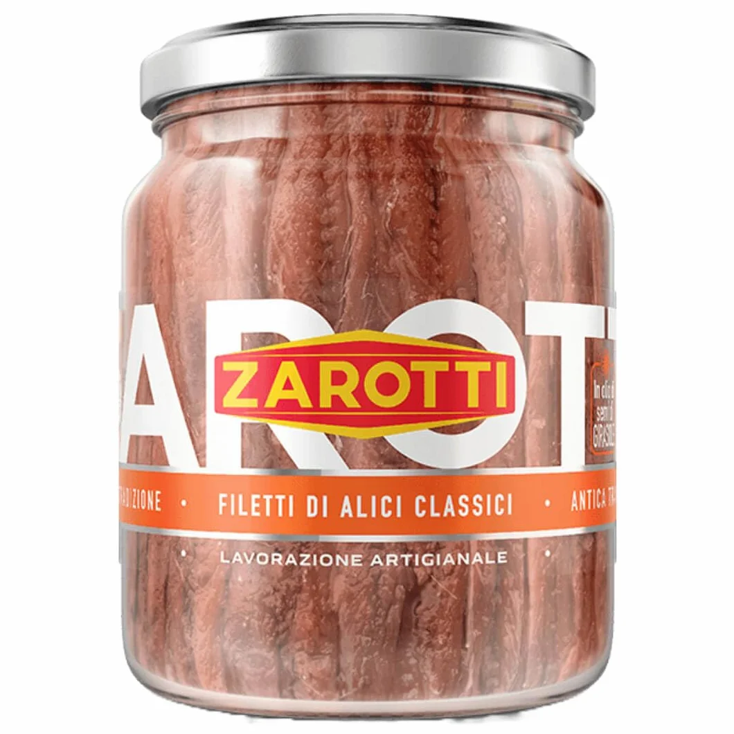Filety z anchois Filetti Di Alic 380g Zarotti