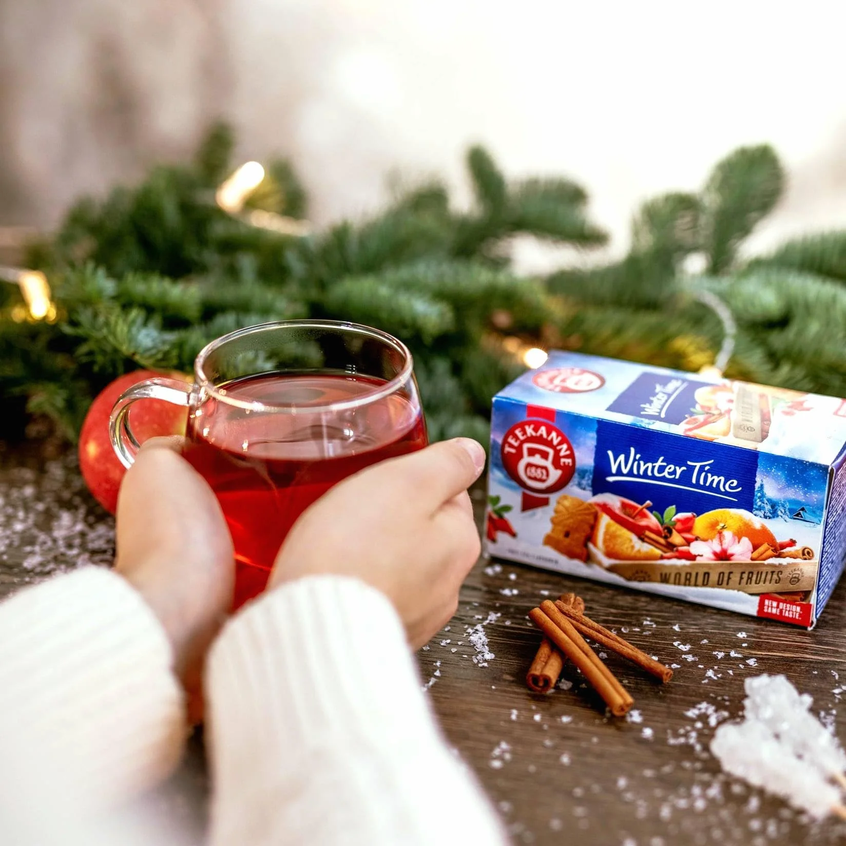 Teekanne Winter Tea Collection "Fairy Tale" – 180 g | zestaw 4 x 20 torebek (prezent Dekond)