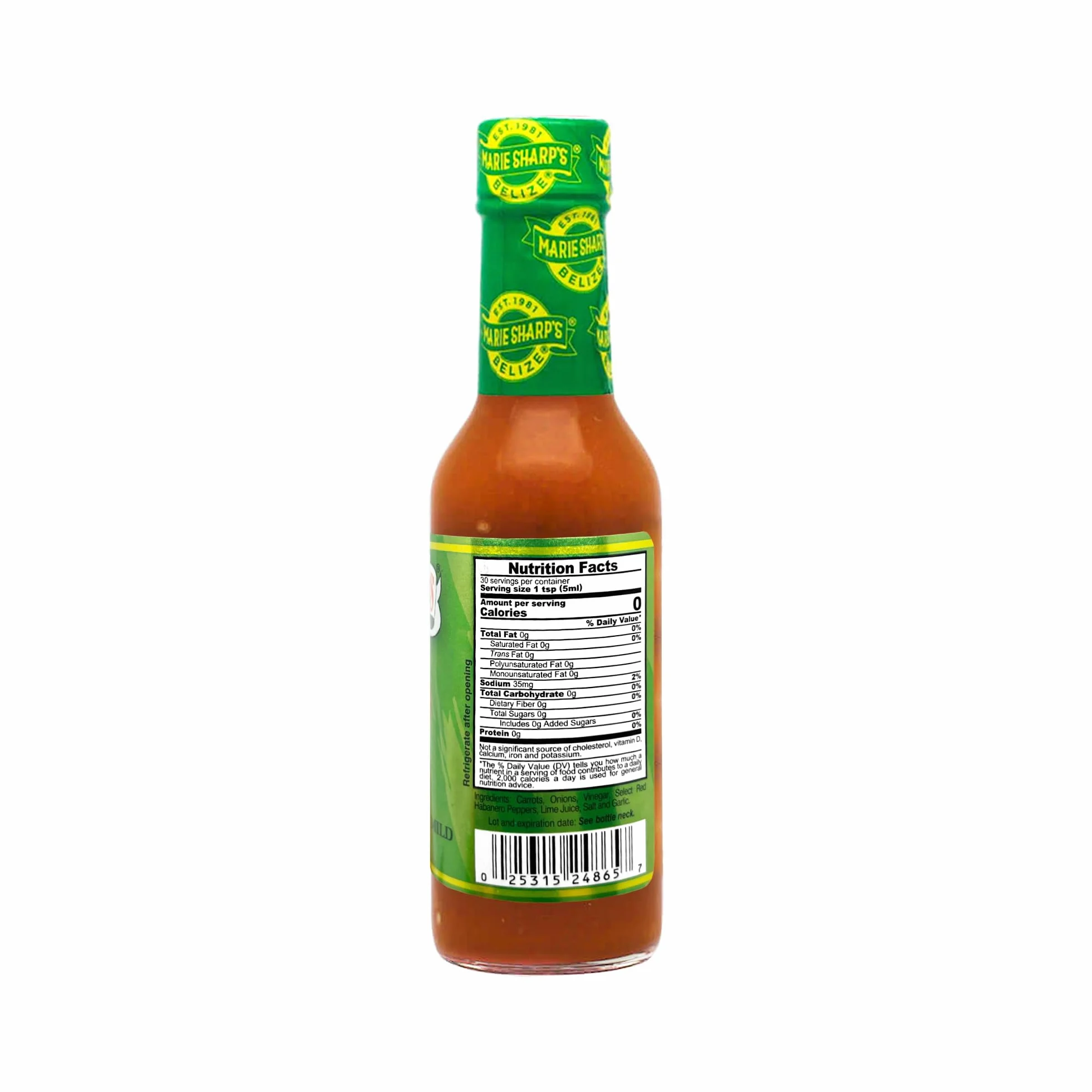 Marie Sharp's Mild Habanero Pepper Sauce 3 sztuki