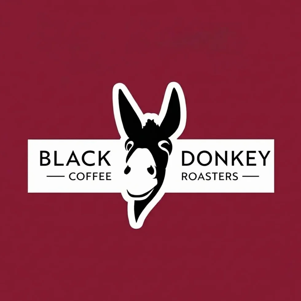 Black Donkey Ziarna Kawy 1kg Intenso Mocne Palenie Wysoka Zawartość Kofeiny