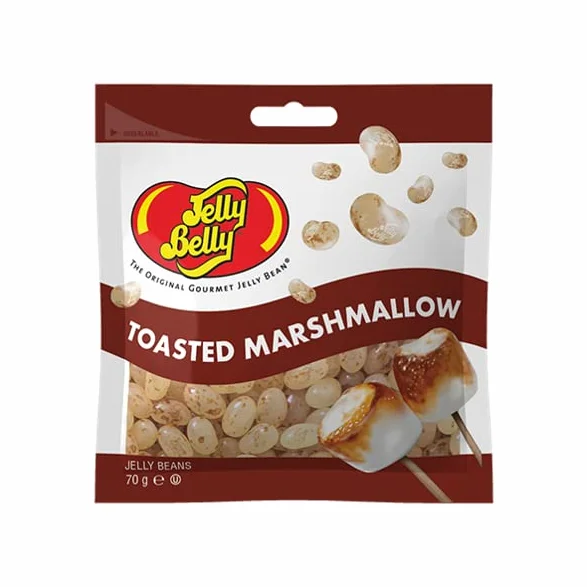 Jelly Belly - Cukierki o smaku grillowanego marshmallowu (70 g / 2,47 oz)