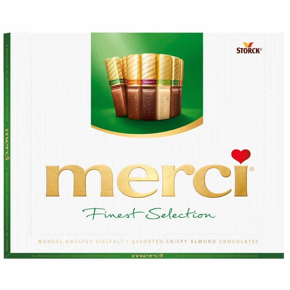 Storck Merci migdały chrupiące różnorodność, 250 g